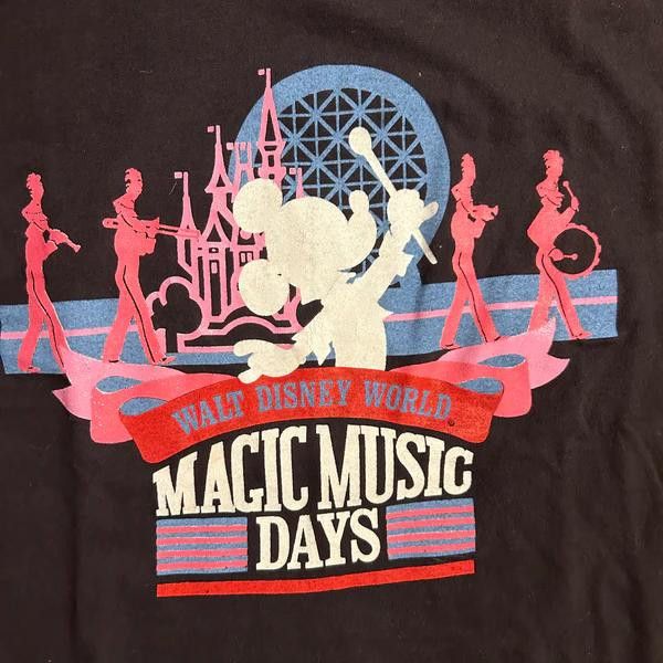 Disney VTG Mickey's Magic Music Days Walt Disney World T-shirt Size US XL / EU 56 / 4 - 3 Thumbnail