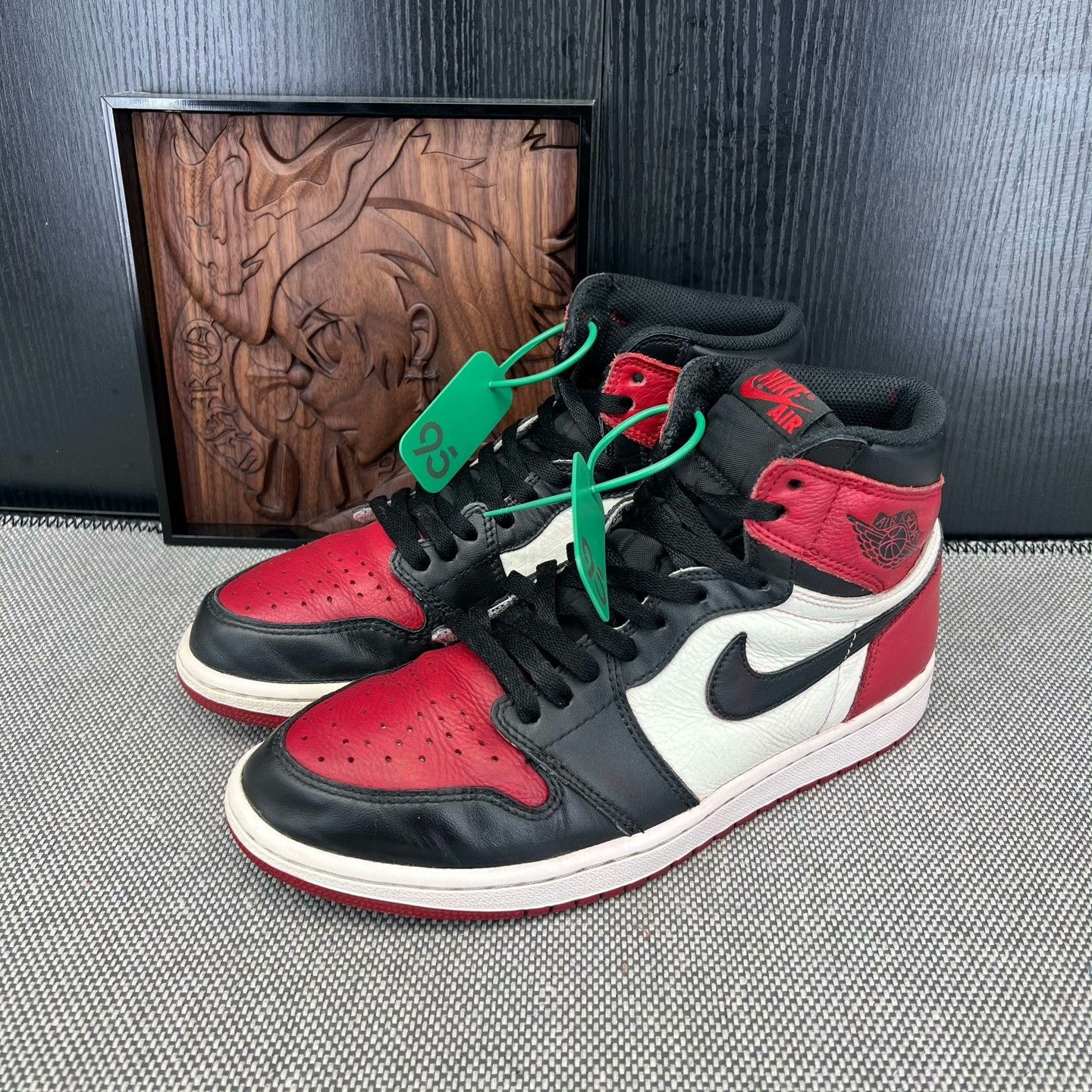 Nike Nike AJ1 Black Lowtop Sneakers 42 Men Size US 9 / EU 42 - 1 Thumbnail