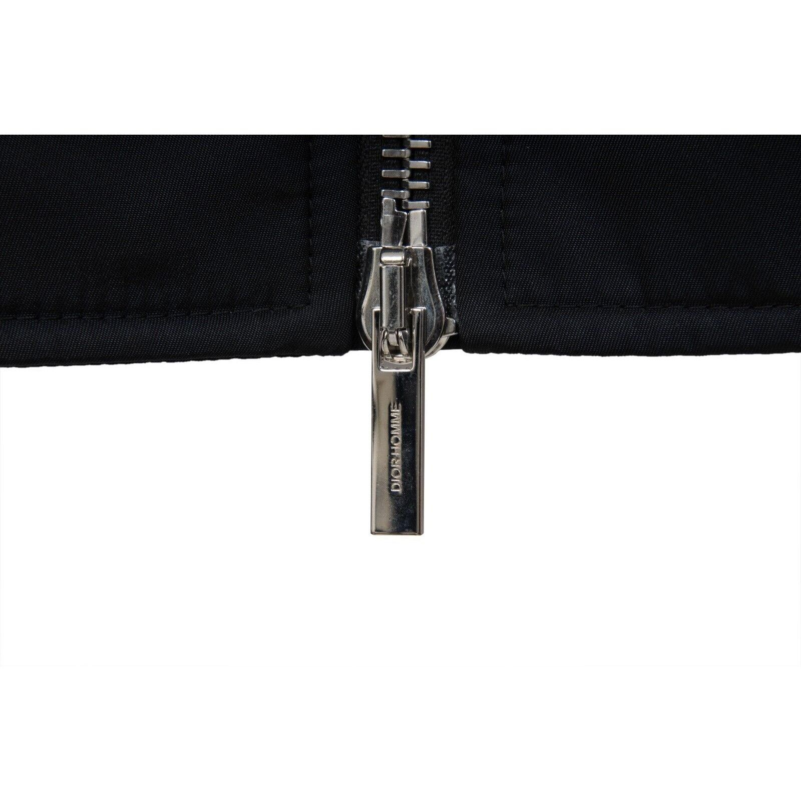 Dior Atelier Logo Bomber Jacket Black Size US M / EU 48-50 / 2 - 5 Thumbnail
