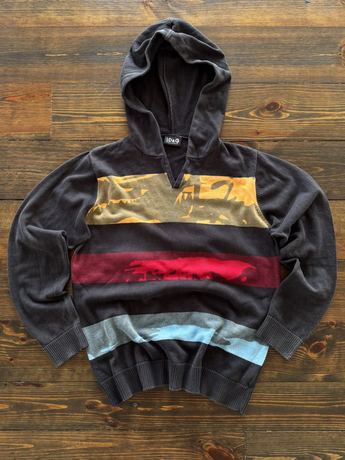 D&G Dolce & Gabbana Y2K Avant Garde Hoodie