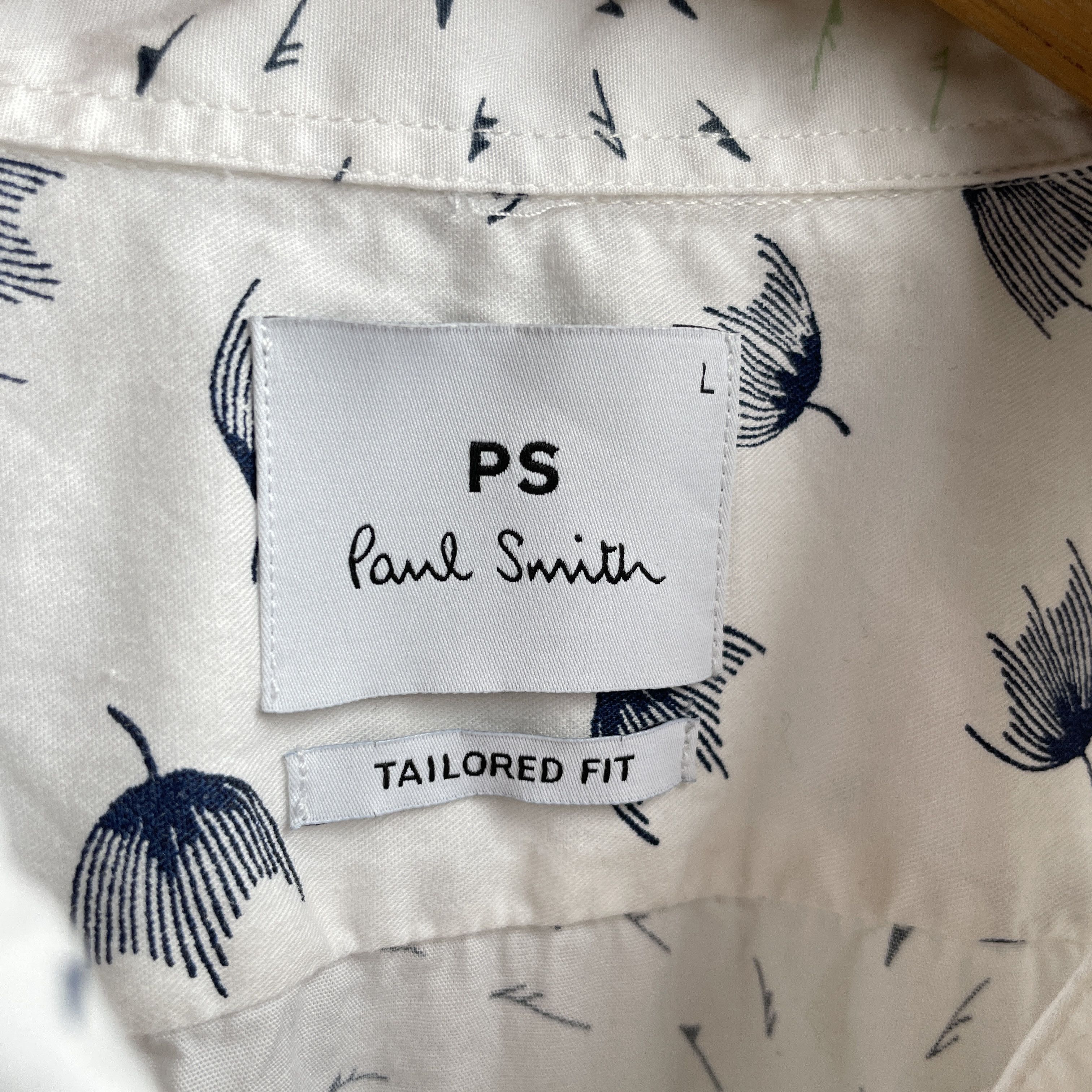 Paul Smith Paul Smith Arrow Print Shirt Size L Size US L / EU 52-54 / 3 - 6 Thumbnail