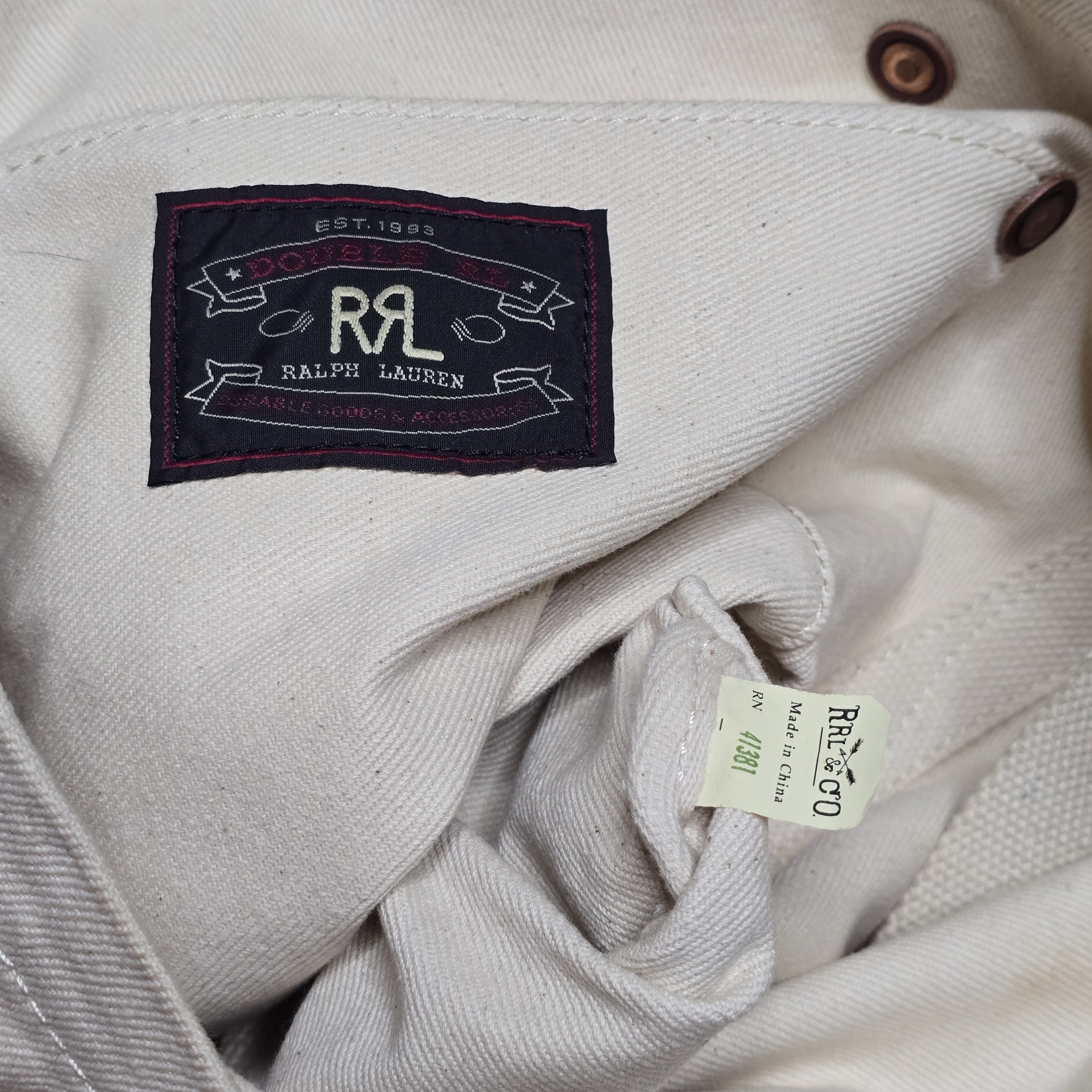 RRL Ralph Lauren RRL - Canvas Shopper Tote Bag Size ONE SIZE - 7 Thumbnail
