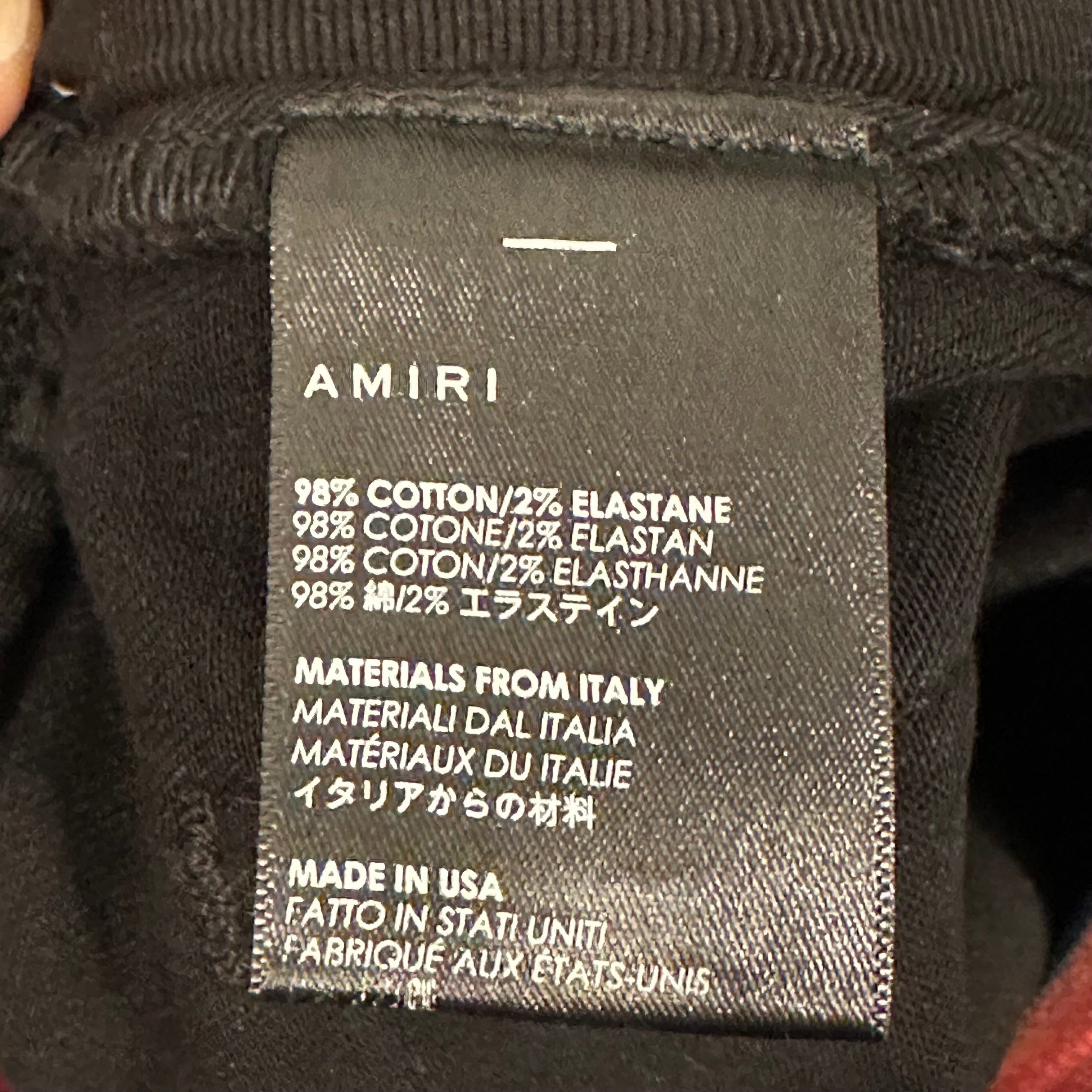 Amiri Amiri Red Waxed Plain Jeans Sz 36 Size US 36 / EU 52 - 6 Thumbnail