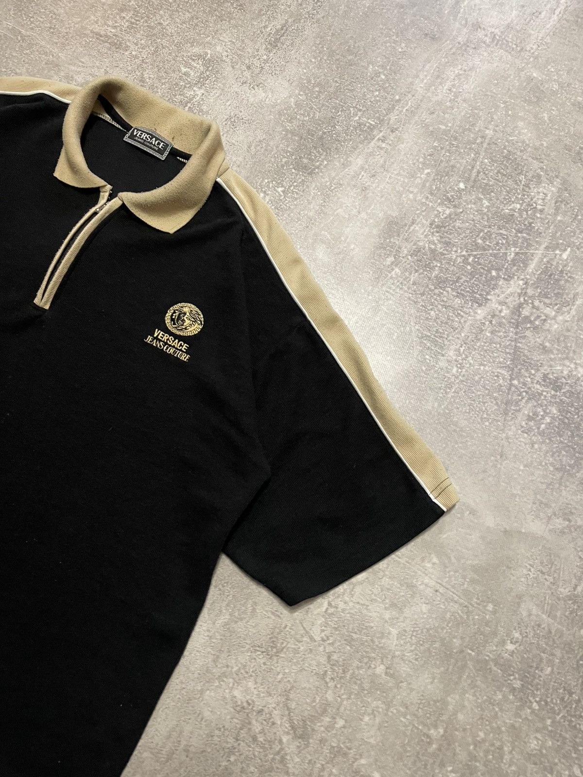Versace Vintage Versace Polo Shirt 90s Size US L / EU 52-54 / 3 - 5 Thumbnail