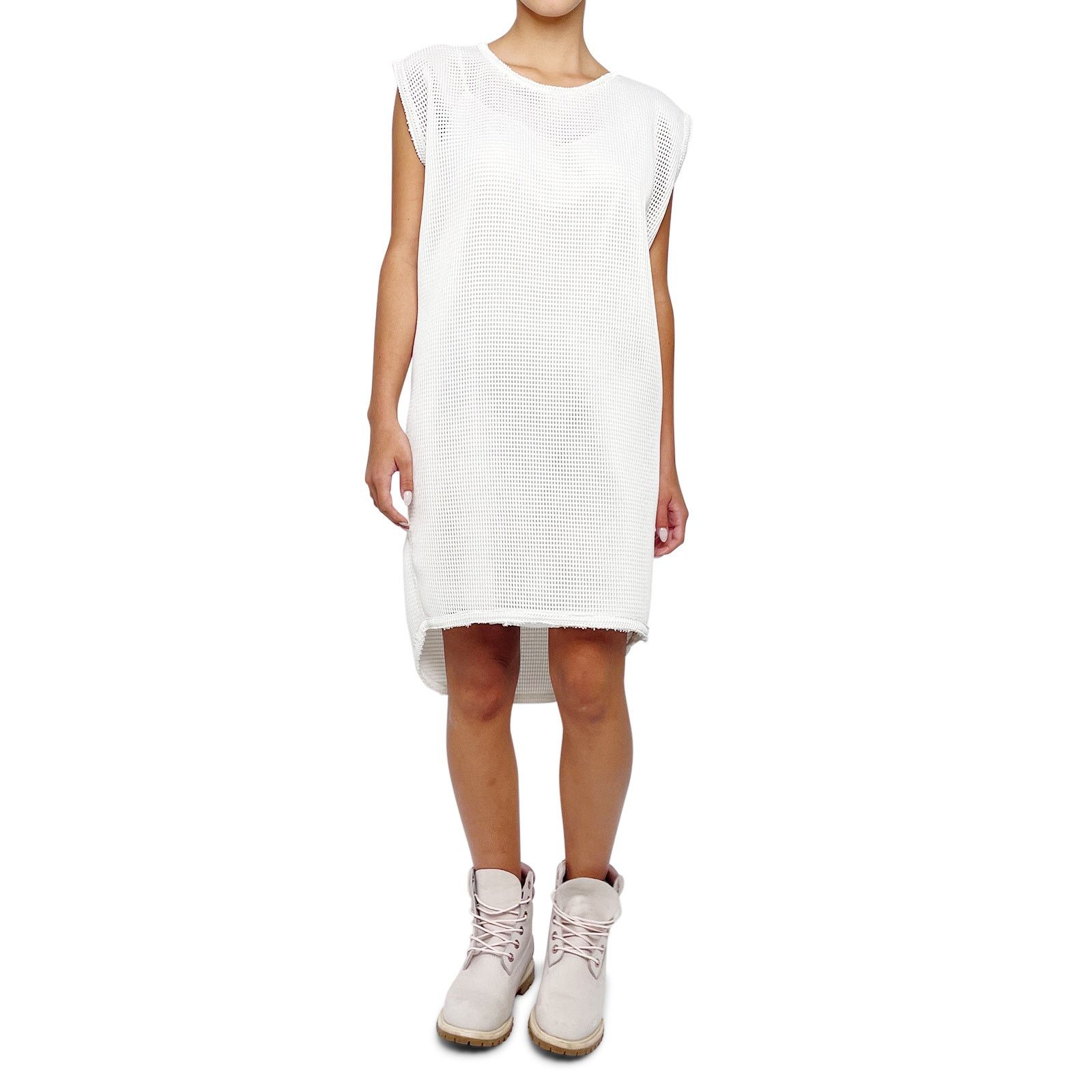 Scanlan Theodore Scanlan Theodore White Mesh / Netted Dress Size M / US 6-8 / IT 42-44 - 1 Thumbnail