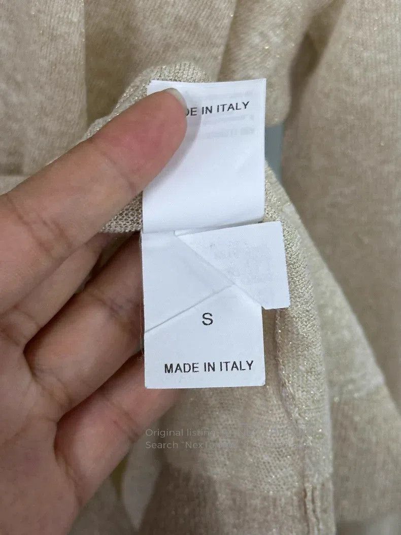 Brunello Cucinelli Brunello Cucinelli Lightweight Knit Top Size S / US 4 / IT 40 - 7 Thumbnail