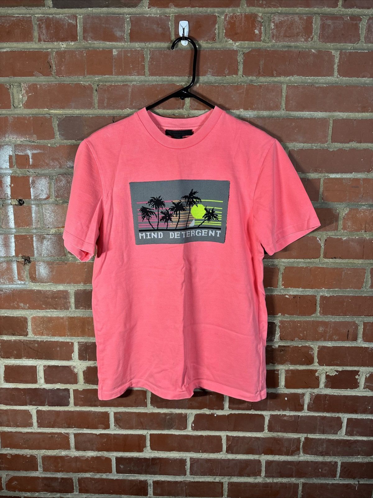 Alexander Wang Alexander Wang Shirt Mind Detergent Patch Beach Theme Sz S Size S / US 4 / IT 40 - 1 Thumbnail
