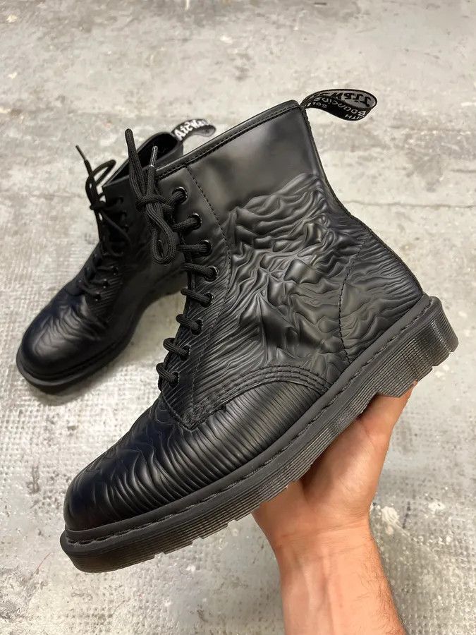 Doc Martens Joy Division Black Leather Boots