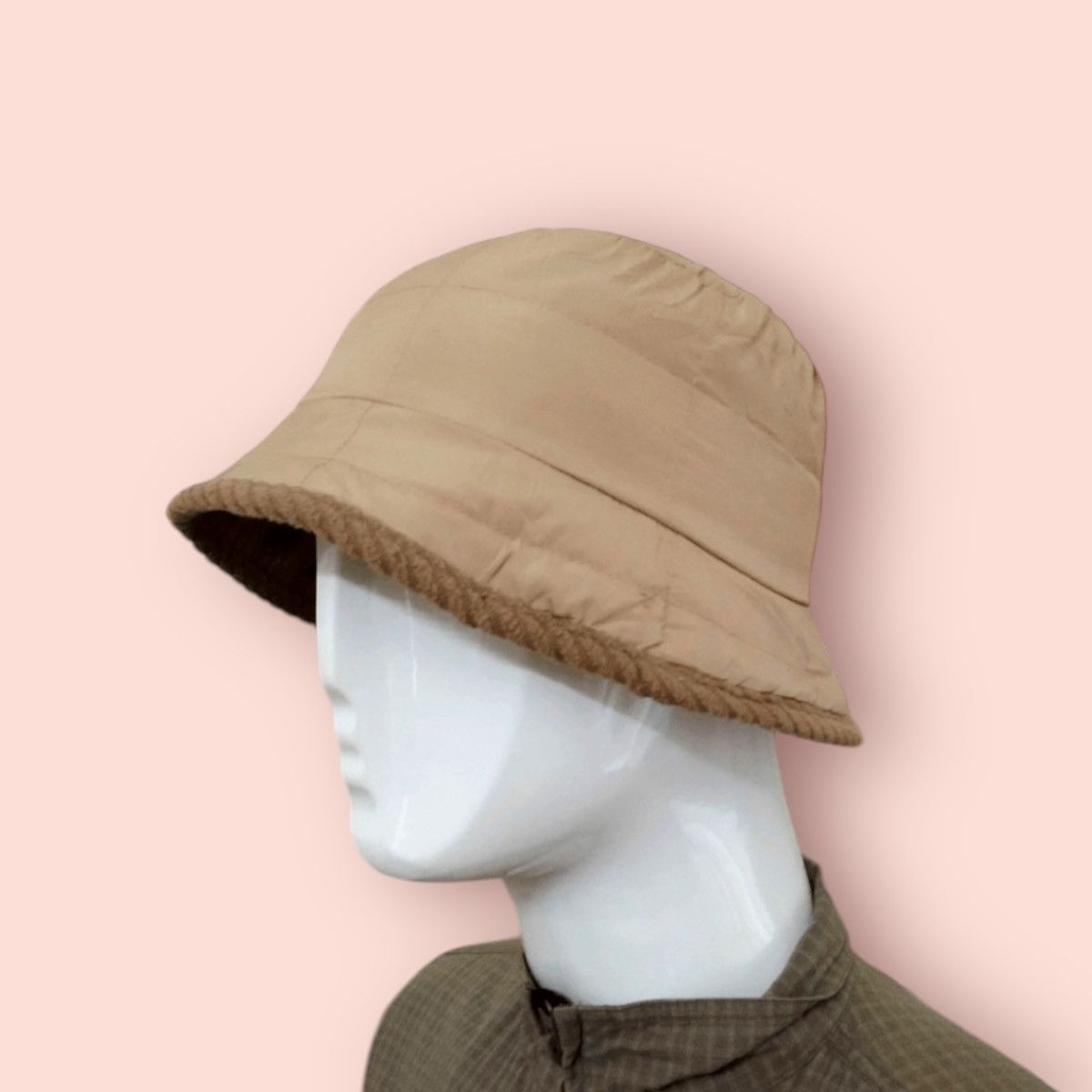 Edition Japan REVERSIBLE CORDUROY/NYLON BUCKET HAT Size ONE SIZE - 6 Thumbnail