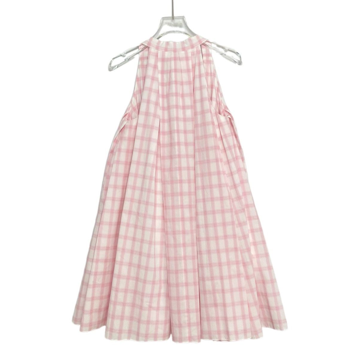 Loewe LOEWE SS25 Check Color-block Sleeveless Dress K26WX Size XXS / US 00 / IT 34 - 2 Thumbnail