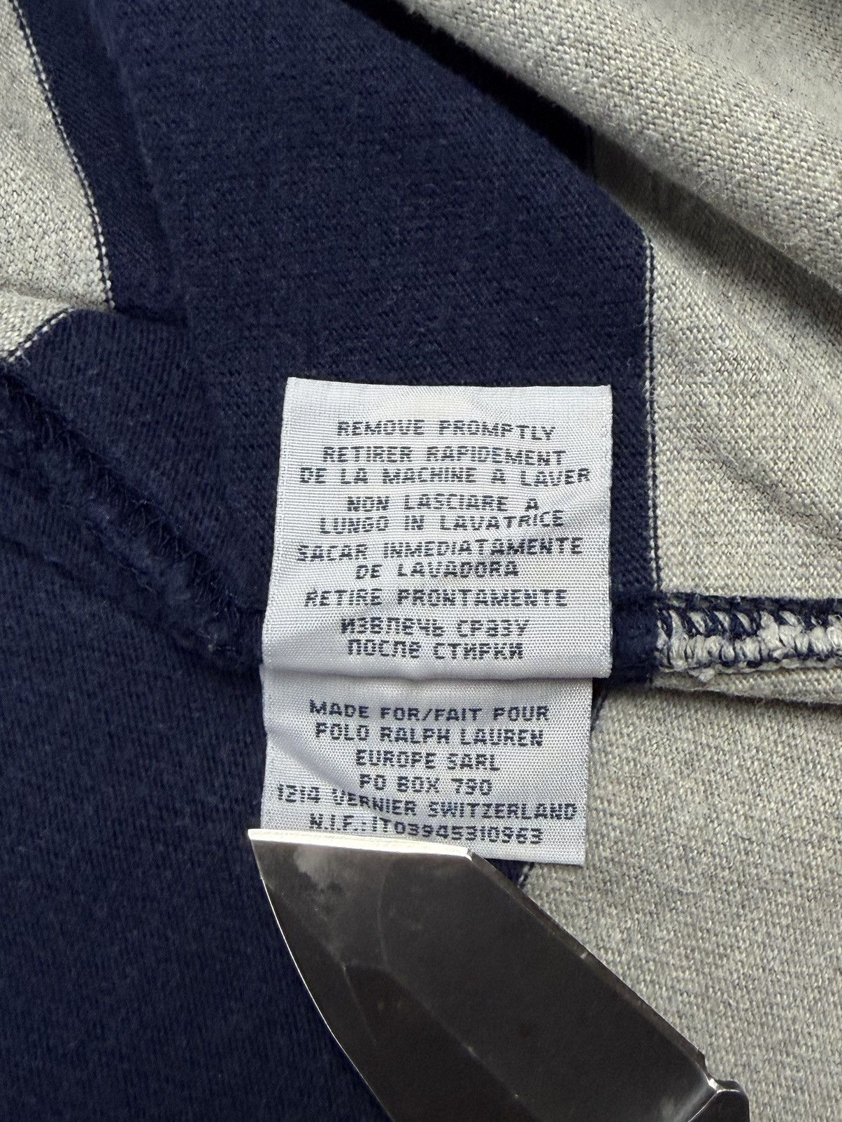 Polo Ralph Lauren Y2K Ralph Lauren Vintage Rugby Striped Long Sleeve Shirt Size US XL / EU 56 / 4 - 15 Thumbnail