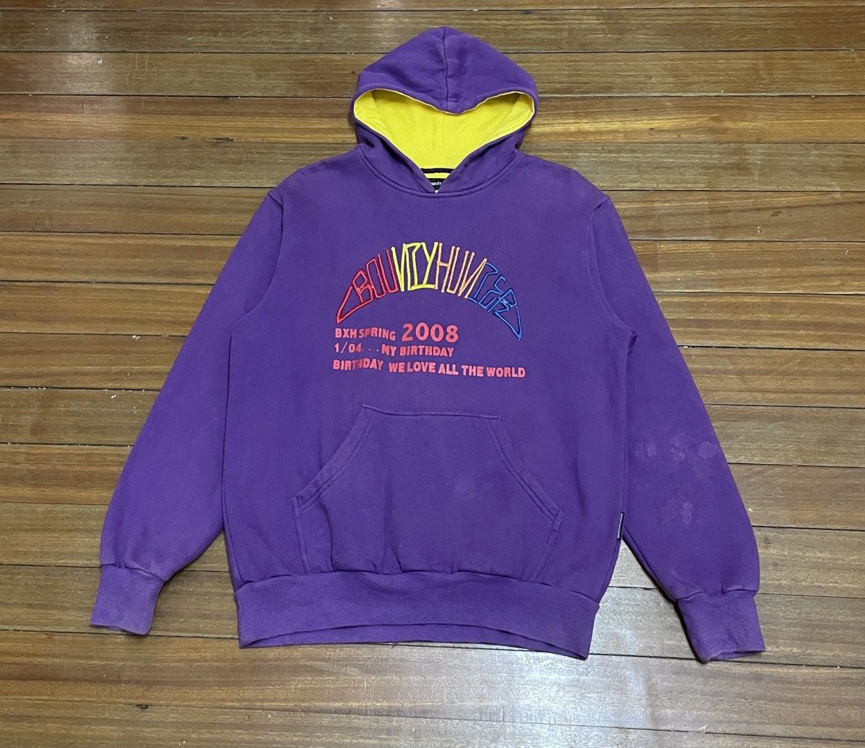 Bounty Hunter × Japanese Brand × Vintage Rare Design Vintage Brand Bounty Hunter Hoodie Spring 2008s Size US M / EU 48-50 / 2 - 1 Thumbnail