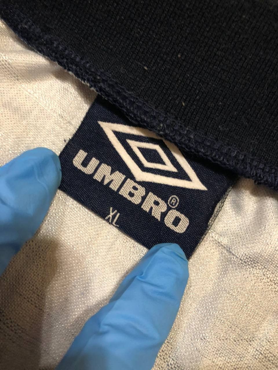 Umbro Vintage Jerseys blue print Umbro England Polo T-shirt Y2K Size US XL / EU 56 / 4 - 2 Thumbnail