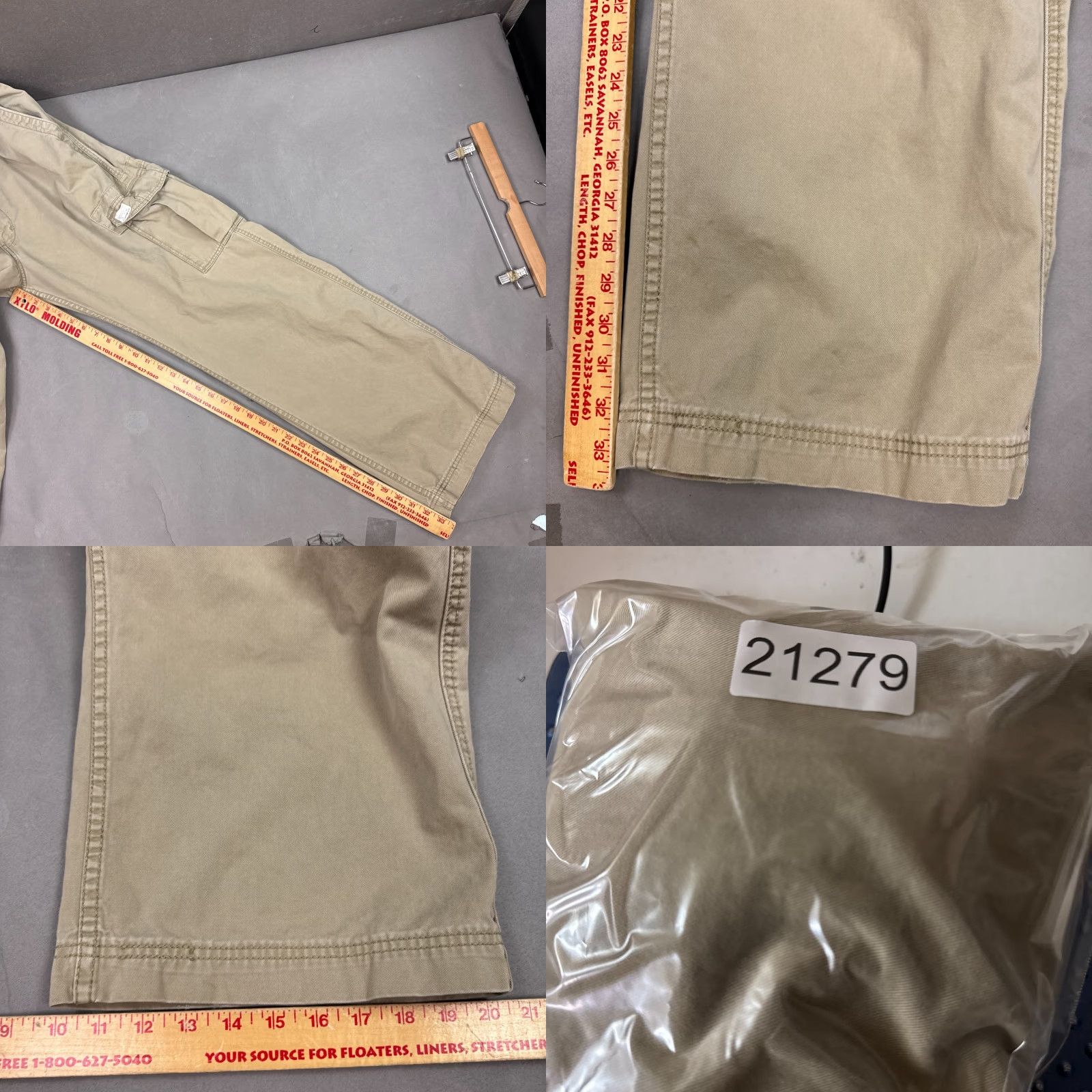 Levi's VINTAGE Levis Pants Men 36x34 Brown Cargo Military Work Baggy Paratrooper Loose Straight Size US 36 / EU 52 - 10 Thumbnail