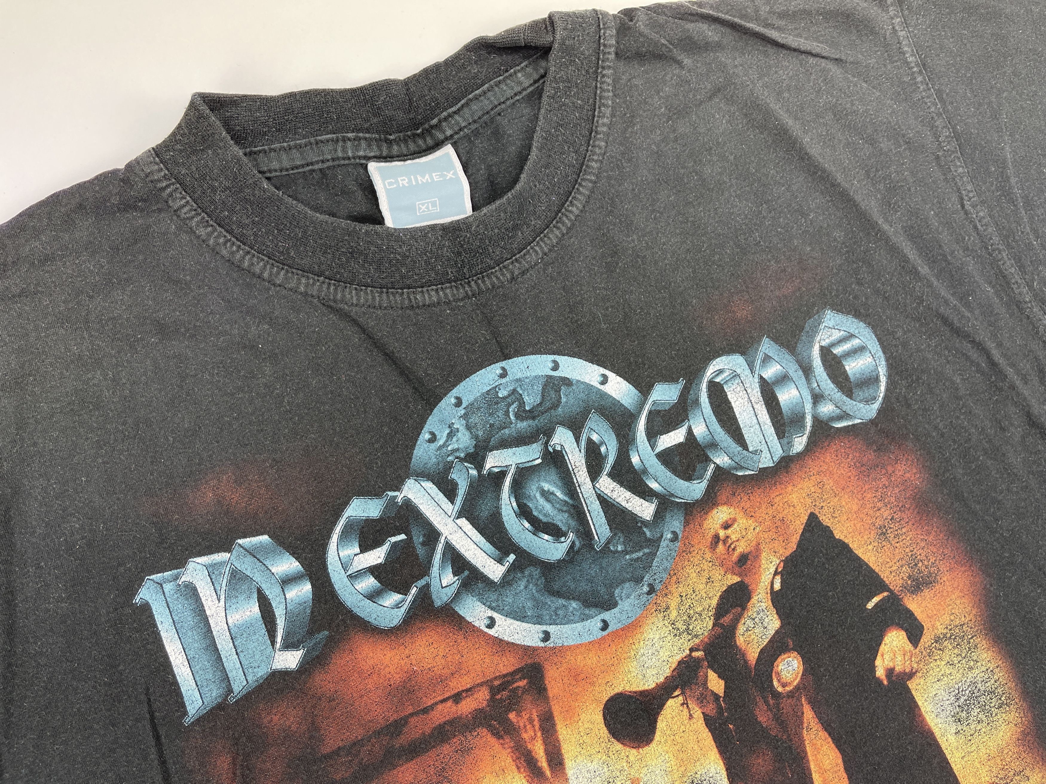 Band Tees Vintage In Extremo T-shirt, 2000 World Tour, Concert tour XL Size US XL / EU 56 / 4 - 6 Thumbnail