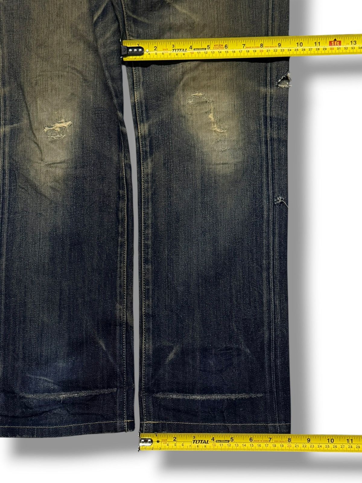 Uniqlo Vintage Uniqlo Japan Denim Jeans | Vintage Faded Wash | W33 Size US 33 - 15 Thumbnail