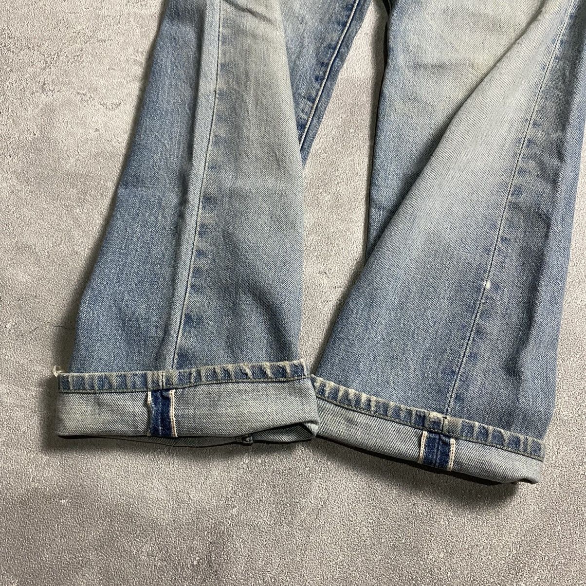 Levi's Dirty Blue Red Line Big E Levis 502-XX Jeans Red Line Size US 28 / EU 44 - 4 Thumbnail