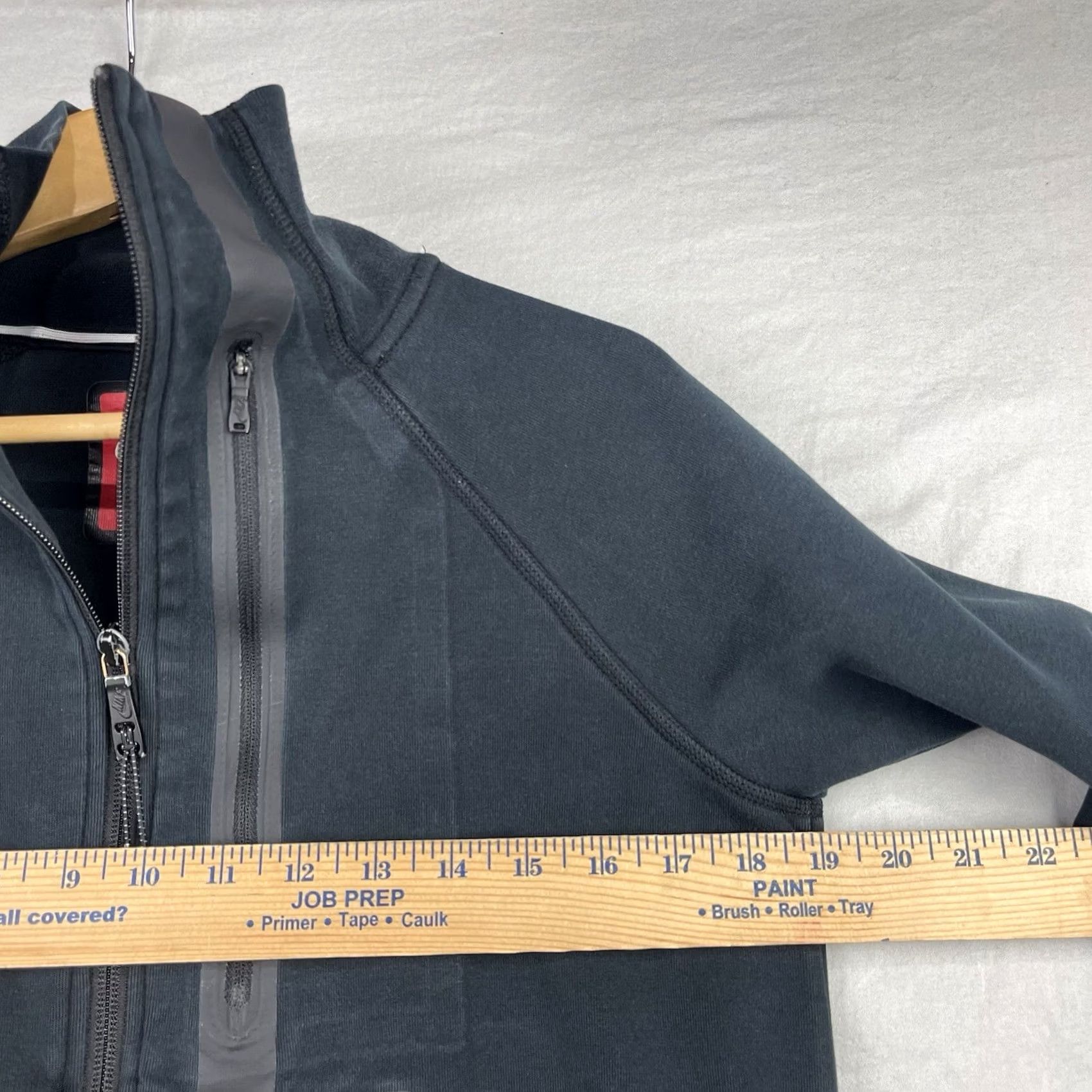 Nike Nike Sweater Womens Medium Black Tech Fleece Moto Cape Sweatshirt 642688-011 Size M / US 6-8 / IT 42-44 - 7 Thumbnail