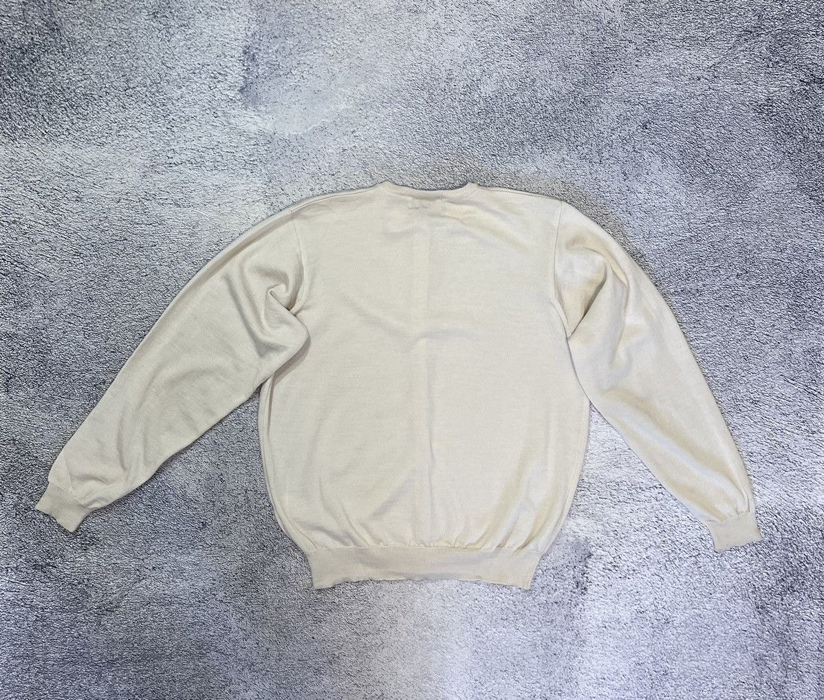 Burberry Burberrys Women Cardigan Beige Wool Vintage Gold Button Logo Size XL / US 12-14 / IT 48-50 - 15 Thumbnail