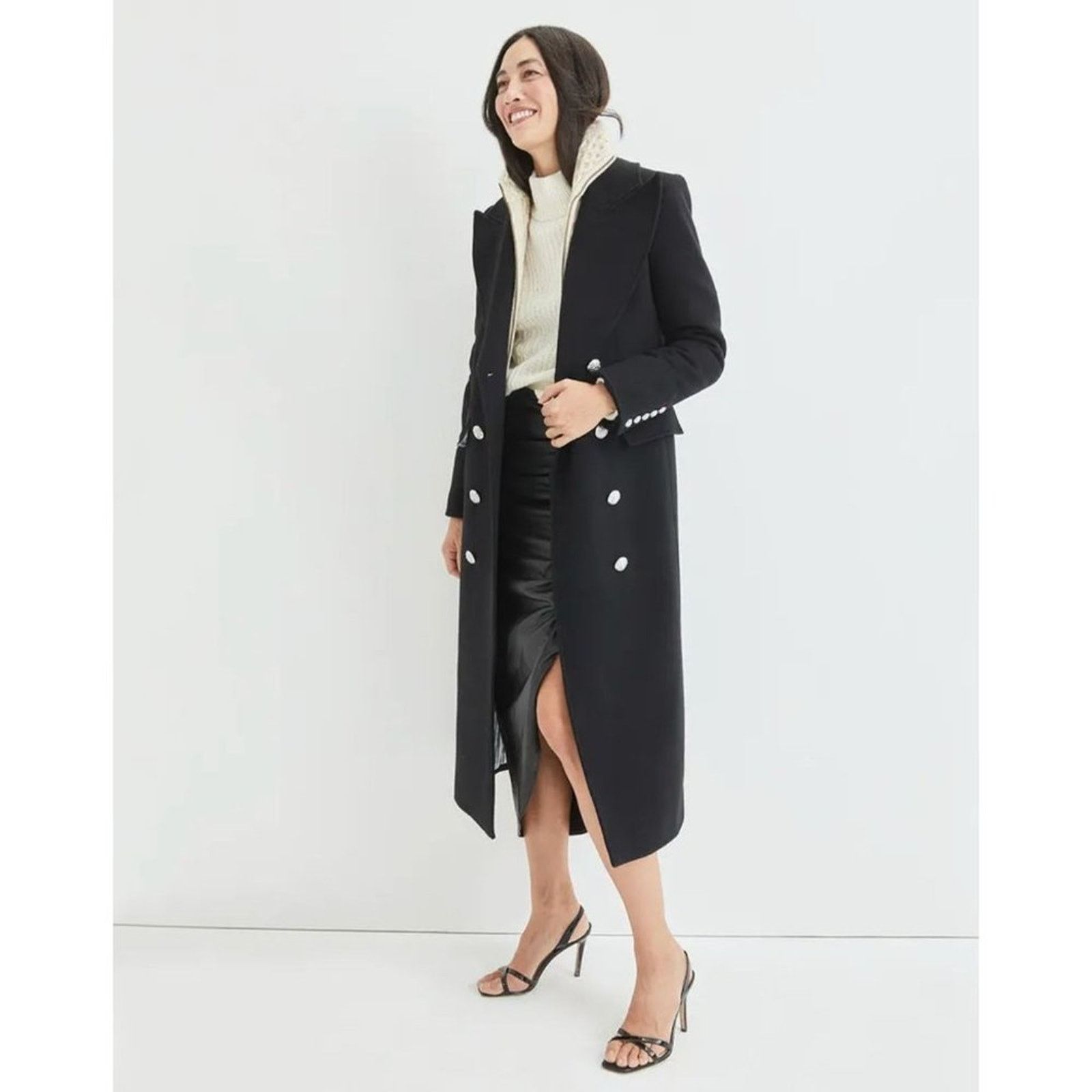 Veronica Beard Veronica Beard Nalida Dickey Coat Black Classic Size 10 NEW Size L / US 10 / IT 46 - 2 Thumbnail