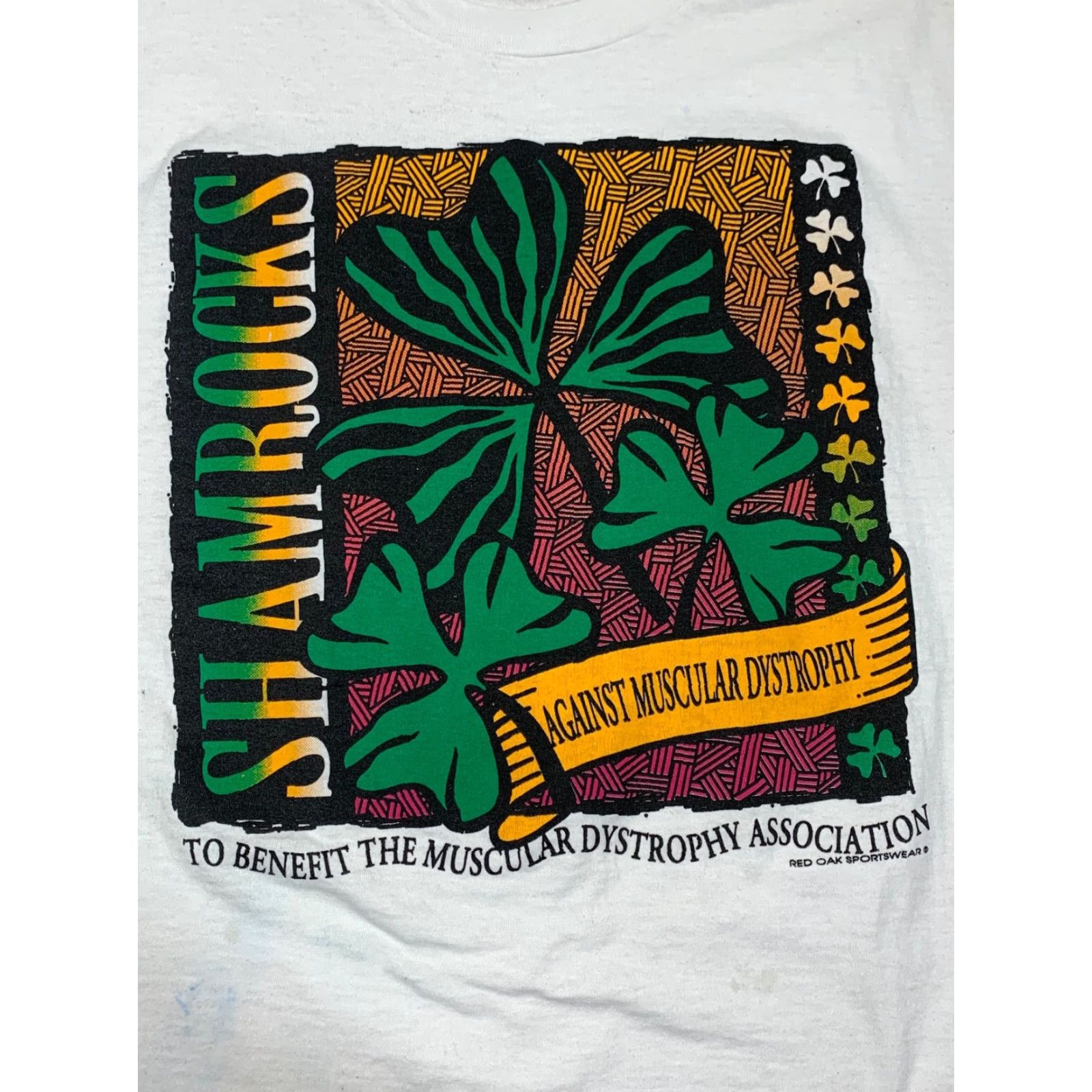 Fruit Of The Loom VINTAGE Fruit of the Loom Against Muscular Dystrophy White T Shirt XL Men's? Size US XL / EU 56 / 4 - 2 Thumbnail