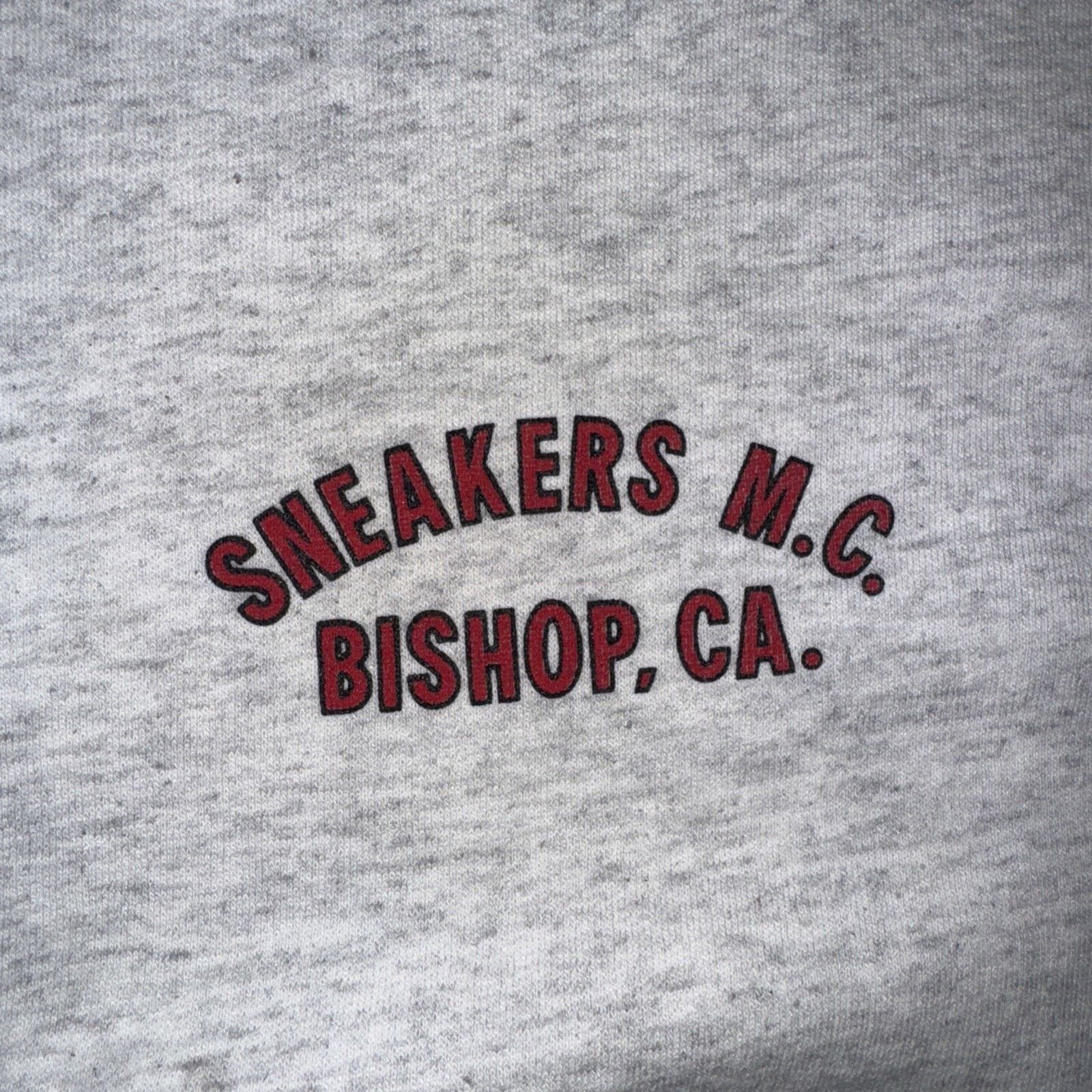 Hanes × Harley Davidson × Vintage Vintage Sneakers M.C. Motorcycle Crewneck Grey 25x25 XL Size US XL / EU 56 / 4 - 6 Thumbnail