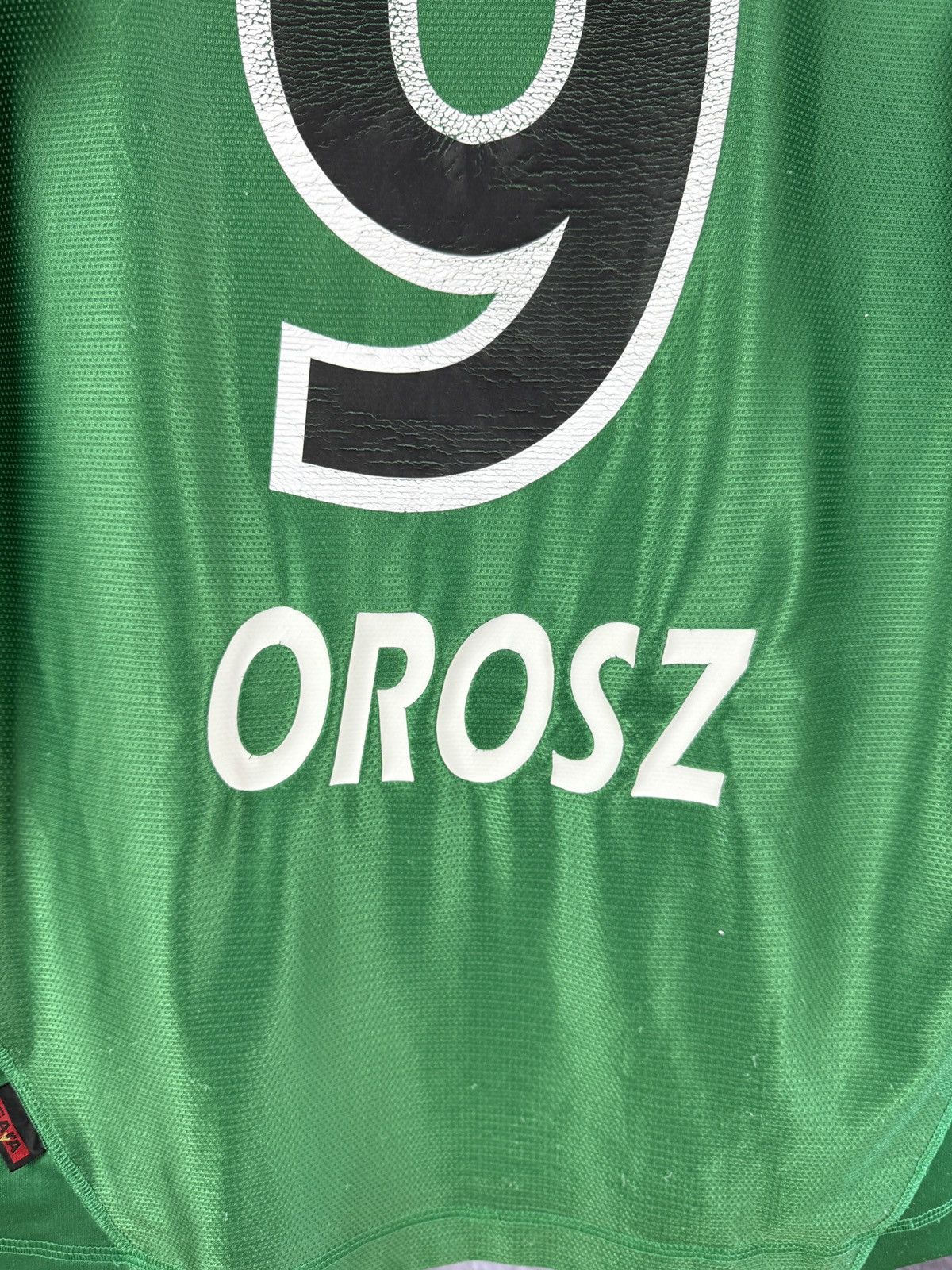 Vintage Nike Wacker Innsbruck 2005/07 #9 Orosz home soccer jersey Size US M / EU 48-50 / 2 - 12 Thumbnail
