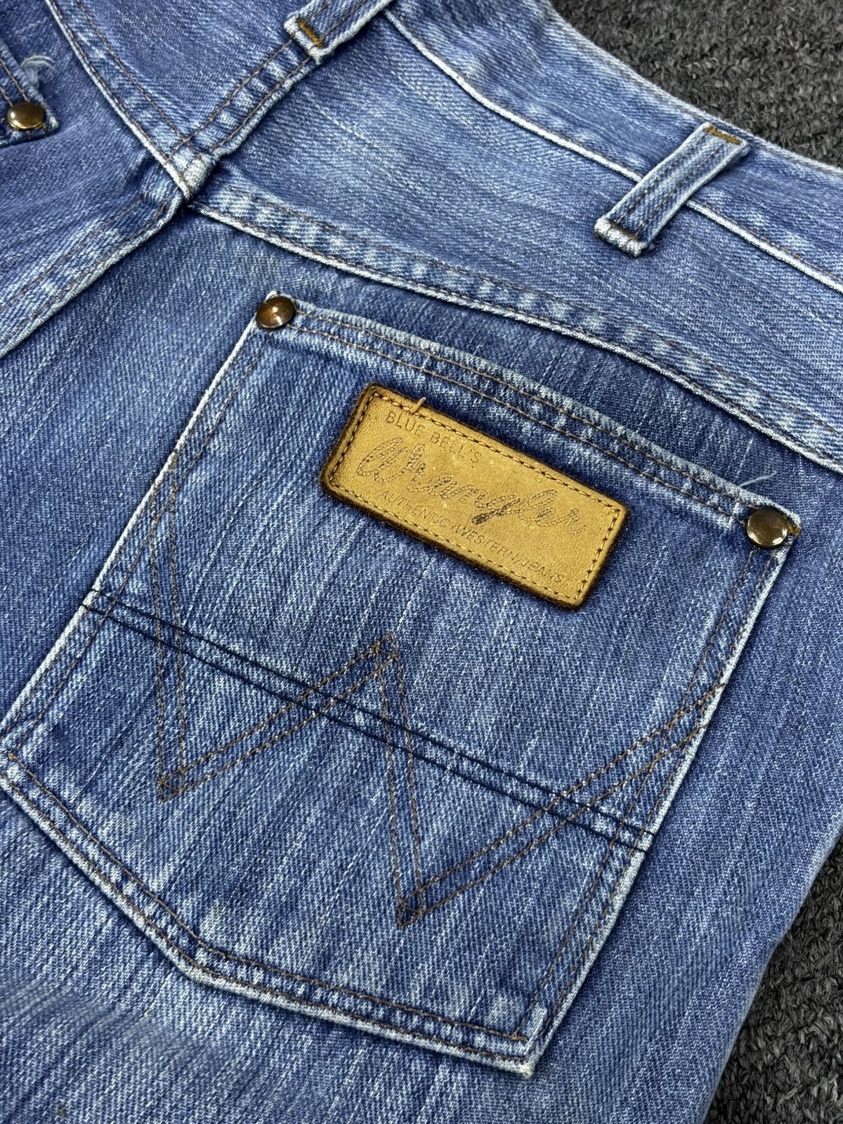 Wrangler Wrangler Vintage Selvedge Distressed Denim Size US 32 / EU 48 - 12 Thumbnail