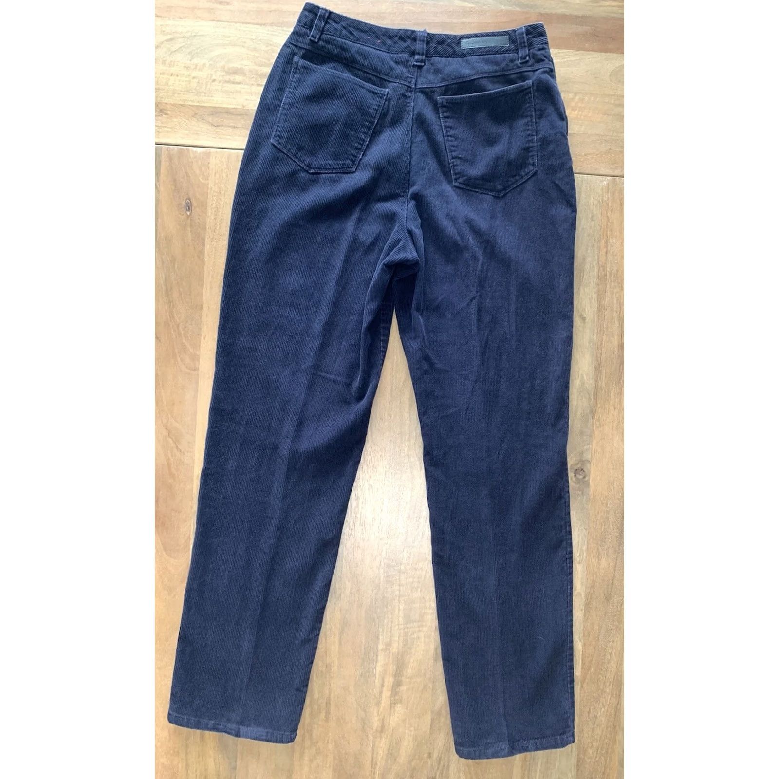 Gloria Vanderbilt Gloria Vanderbilt Jeans Women 10 29x30 Corduroy Purple High Rise Y2K Retro Straight Pants 5-Pocket Denim Cotton Blend Spandex Womens Size 32" / US 10 / IT 46 - 2 Thumbnail