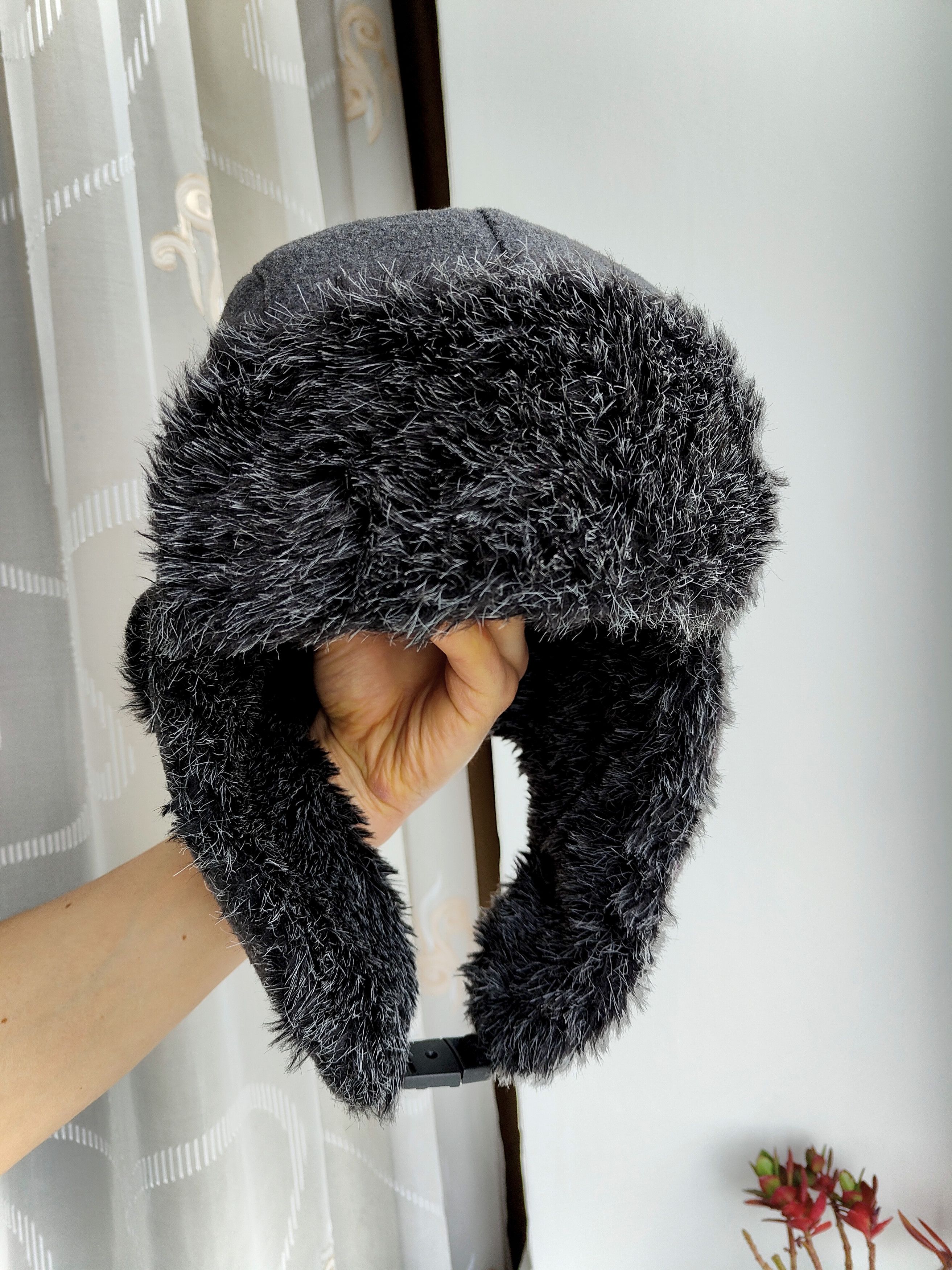 Hat Club Winter Hat Trapper Hat With Earflaps Size ONE SIZE - 6 Thumbnail
