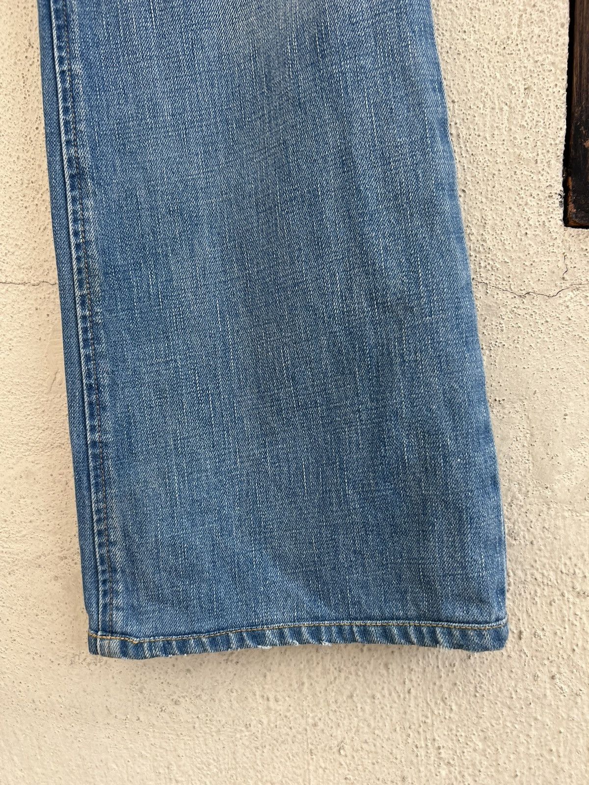 Theory Vintage Theory Distress Denim Boot Cut Jeans Size US 32 / EU 48 - 13 Thumbnail