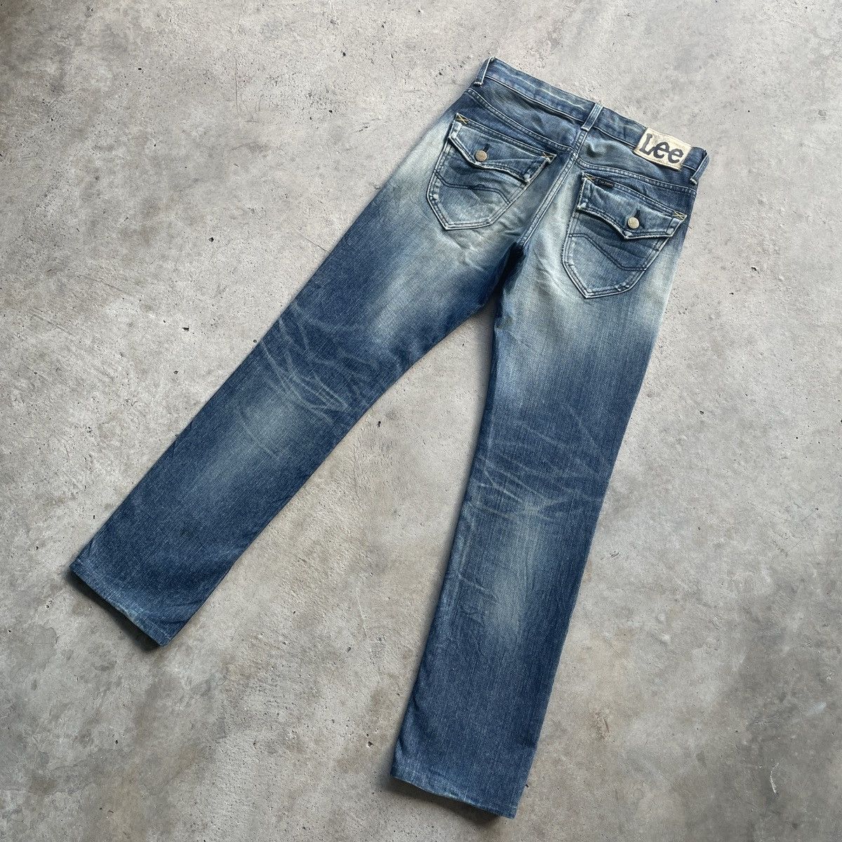 Japanese Brand × Jean × Vintage Vintage Japanese Brand Distressed Jeans Faded Denim Pants Size US 31 - 15 Thumbnail