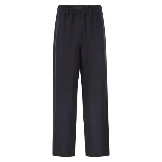 Fabiana Filippi FABIANA FILIPPI Women Straight Pants PAD275F827 BLUE Size 28" / US 6 / IT 42 - 1 Thumbnail