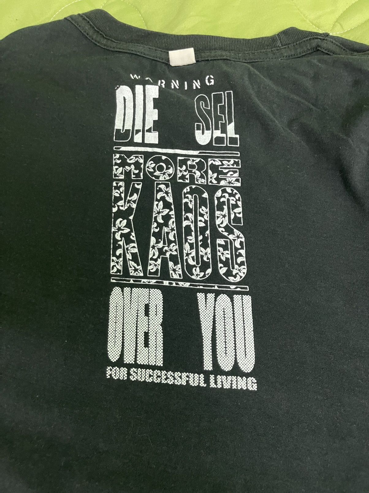 Diesel Vintage Diesel More Kaos Over You Shirt Tee Size US M / EU 48-50 / 2 - 8 Thumbnail