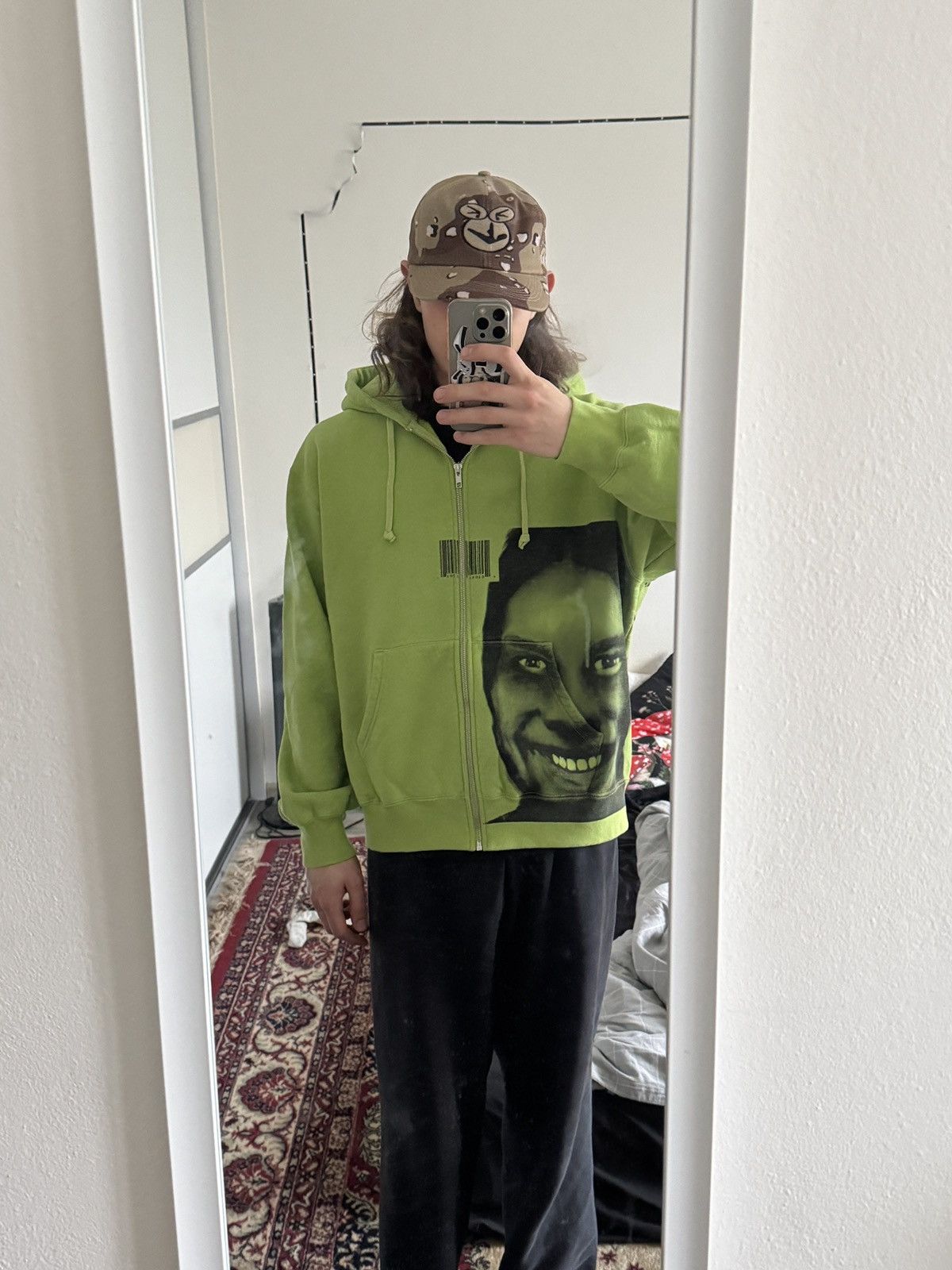 Supreme Supreme/Aphex Twin Zip Up Hooded Sweatshirt Size US M / EU 48-50 / 2 - 6 Thumbnail