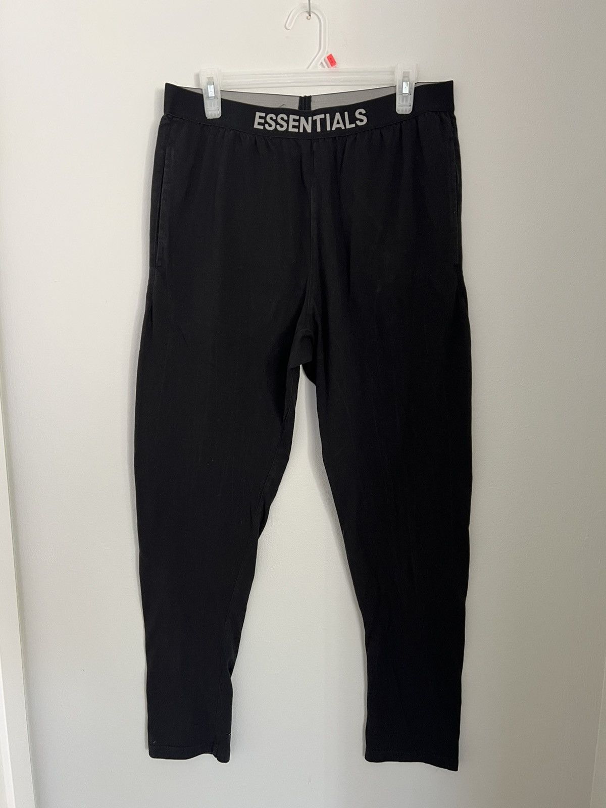 Essentials Essentials Fear Of God FOG Black Lounge Pants Size US 34 / EU 50 - 1 Thumbnail