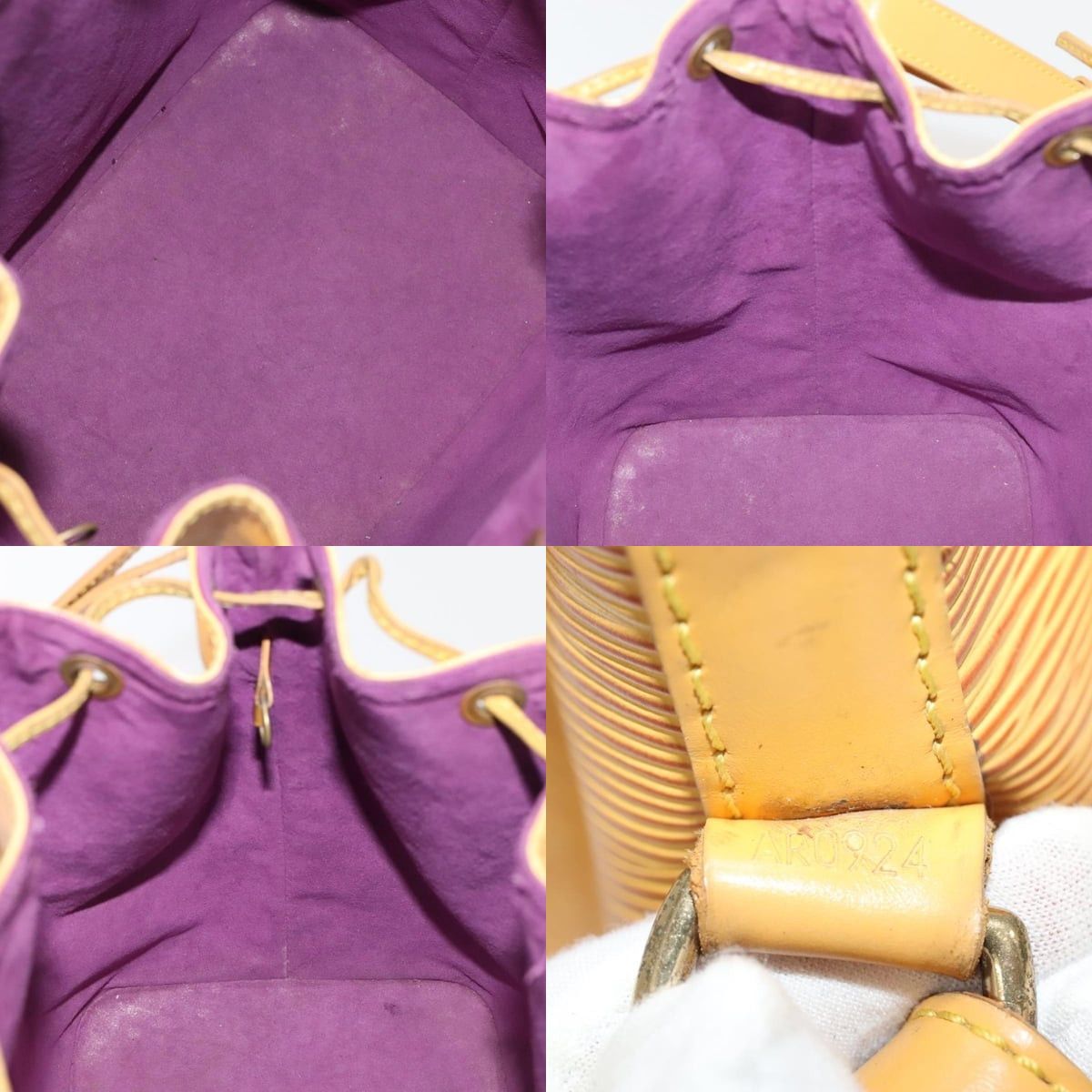 Louis Vuitton LOUIS VUITTON Epi Petit Noe Shoulder Bag Yellow M44102 Size ONE SIZE - 12 Thumbnail