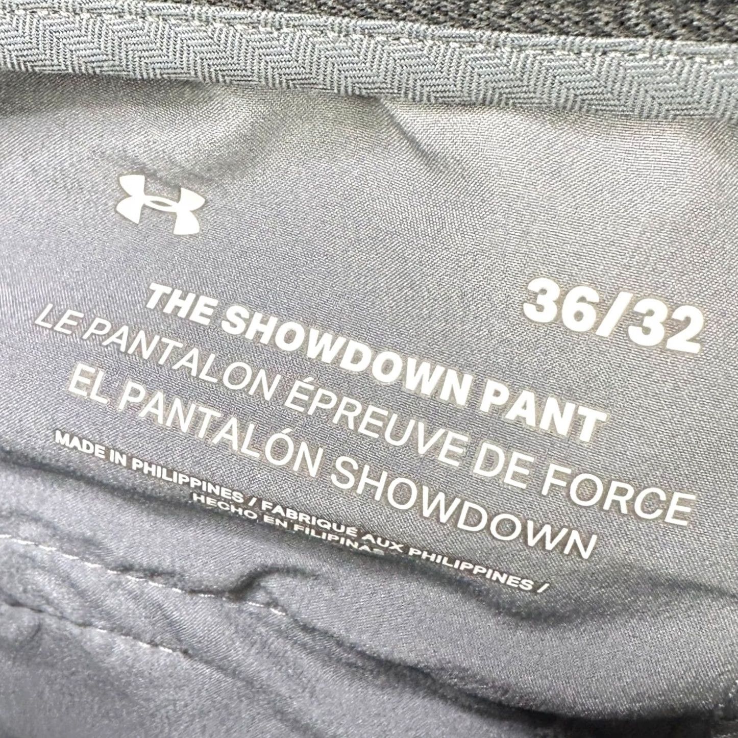 Under Armour Under Armour The Shadow Pants Hiking Mens 36X32 Gray Pockets Stretch Waistband Outdoor Pants Mens Size US 36 / EU 52 - 4 Thumbnail