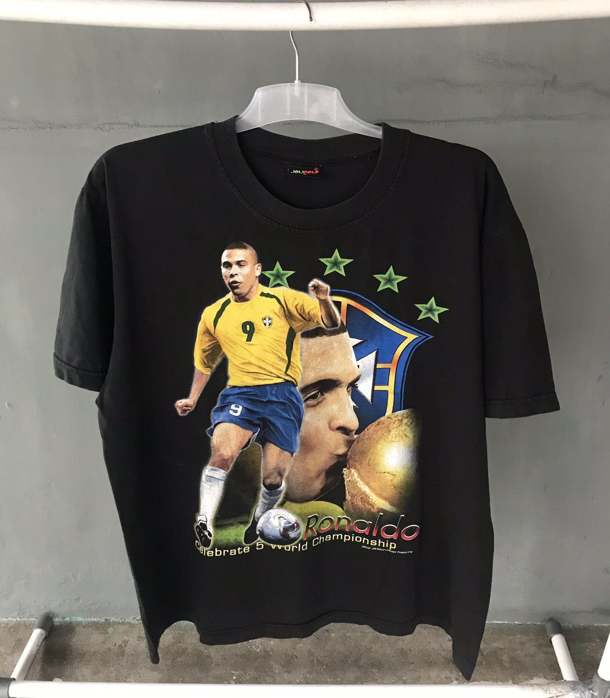 Vintage Ronaldo art FOOTBALL Size US L / EU 52-54 / 3 - 1 Thumbnail