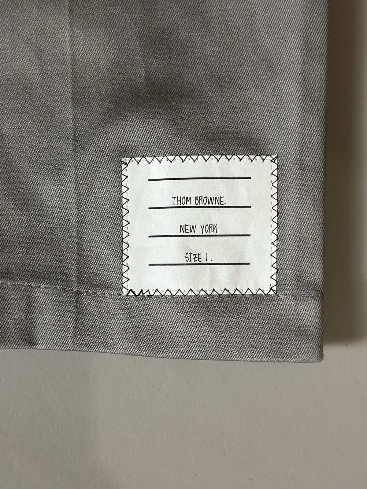 Thom Browne Thom browne 4-bar Silver gray Pants Size US 33 - 5 Thumbnail