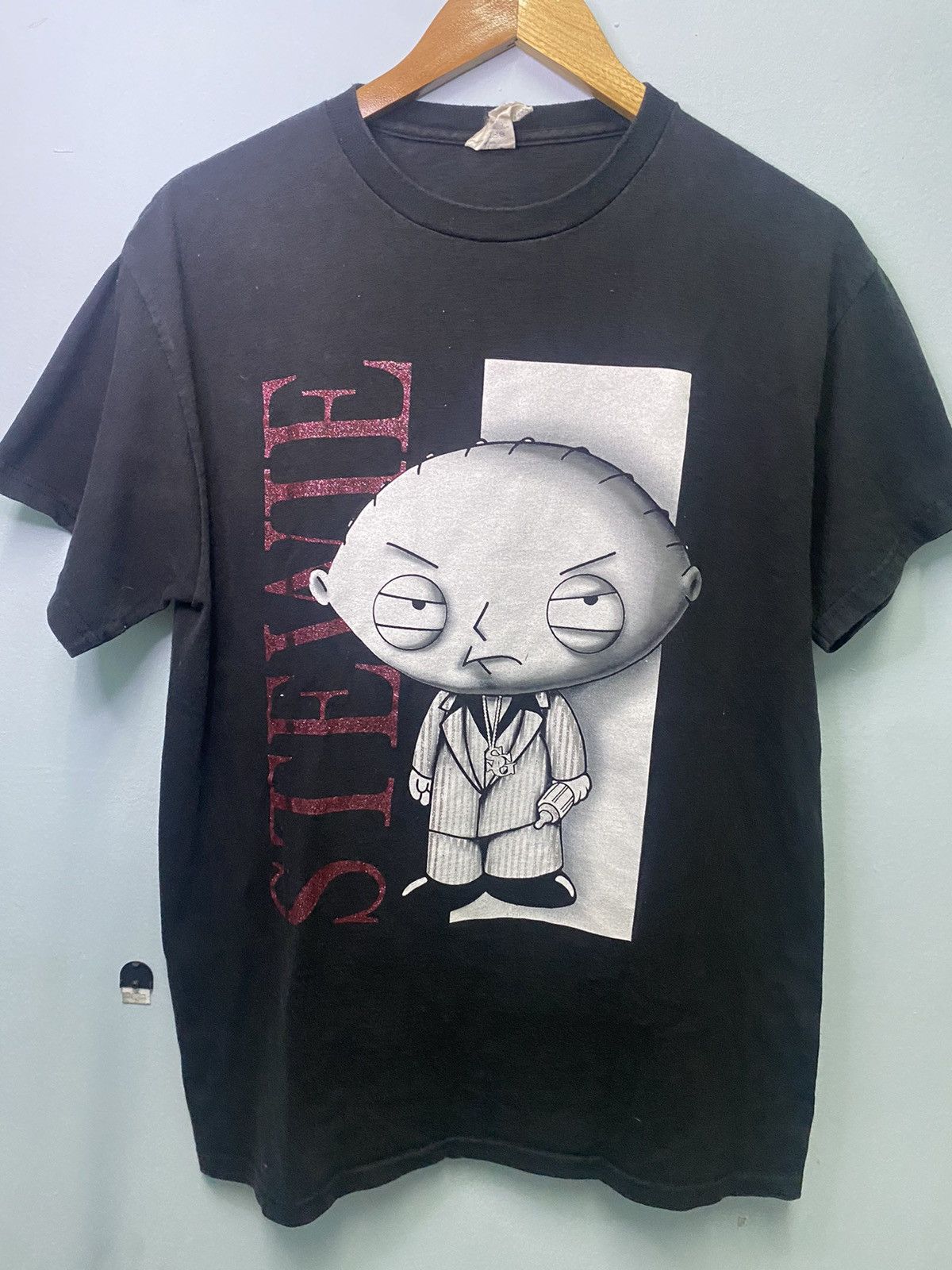 Other Family Guy Stewie Gangster Medium T Shirt Scarface Tee Size US M / EU 48-50 / 2 - 1 Thumbnail