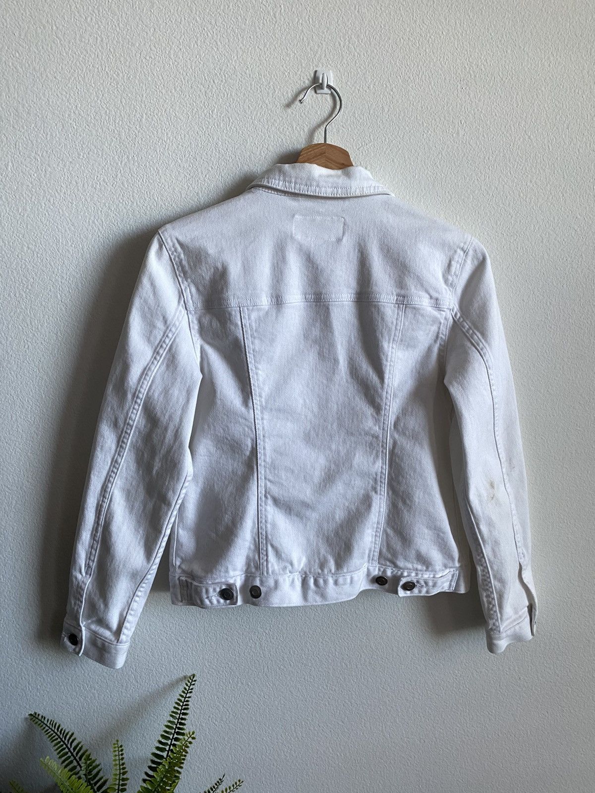 Other White Denim Jacket Size XS / US 0-2 / IT 36-38 - 6 Thumbnail