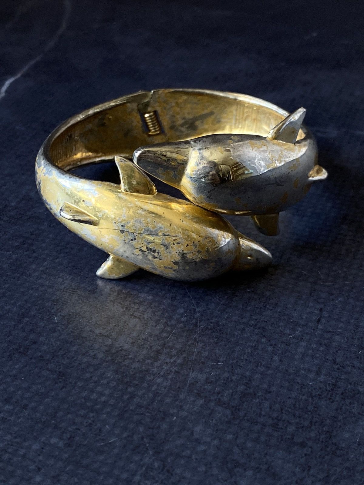 Japanese Brand × Vintage Vintage Dolphin Design Metal Bracelet Size ONE SIZE - 5 Thumbnail