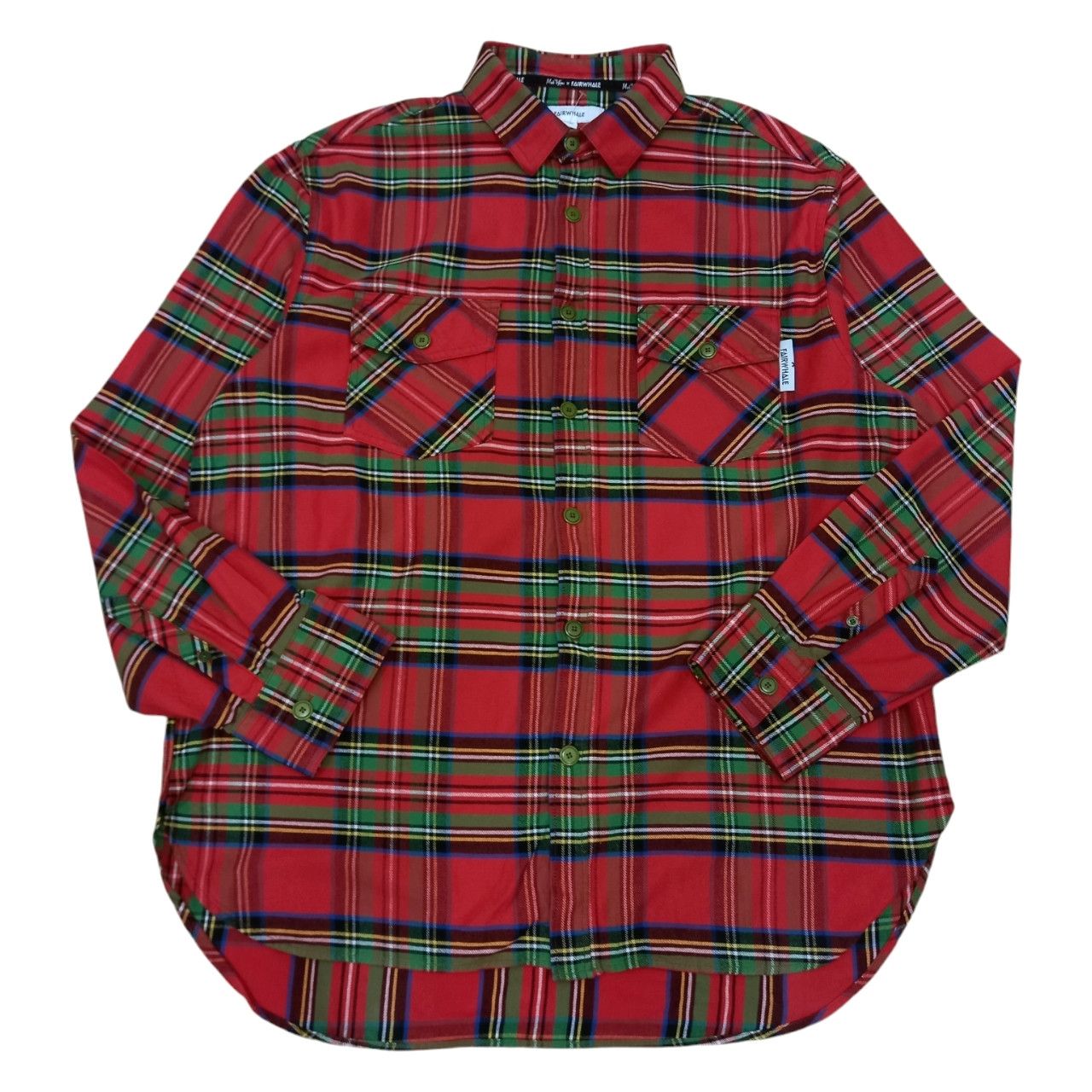 Designer × Japanese Brand Fairwhale x Mark Wigan Backhit Art Novacheck LS Size US XXL / EU 58 / 5 - 2 Thumbnail