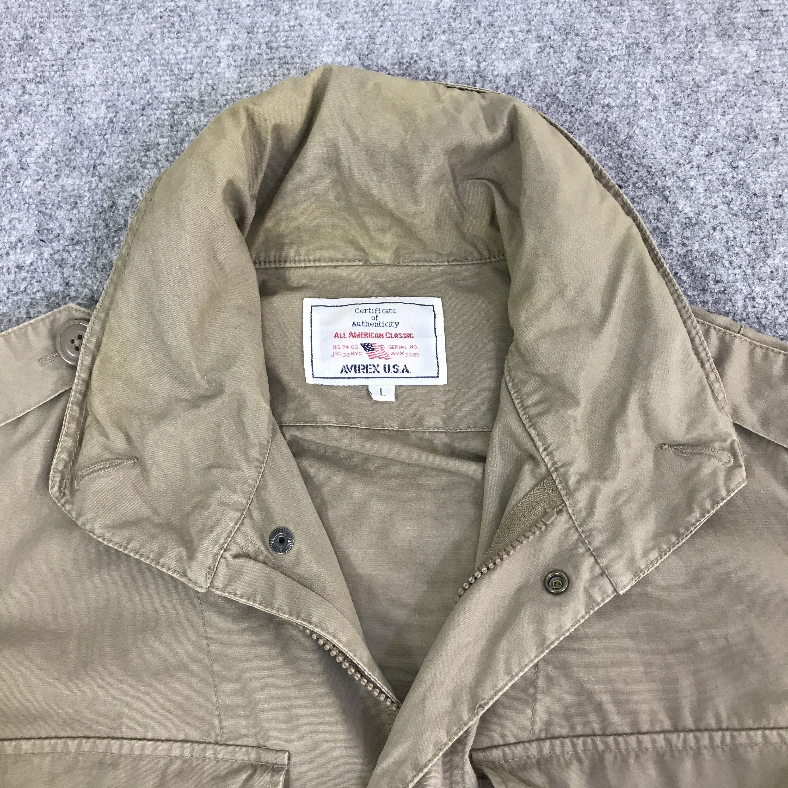 Avirex Vtg avirex USA m65 design jacket K124B3 Size US L / EU 52-54 / 3 - 8 Thumbnail