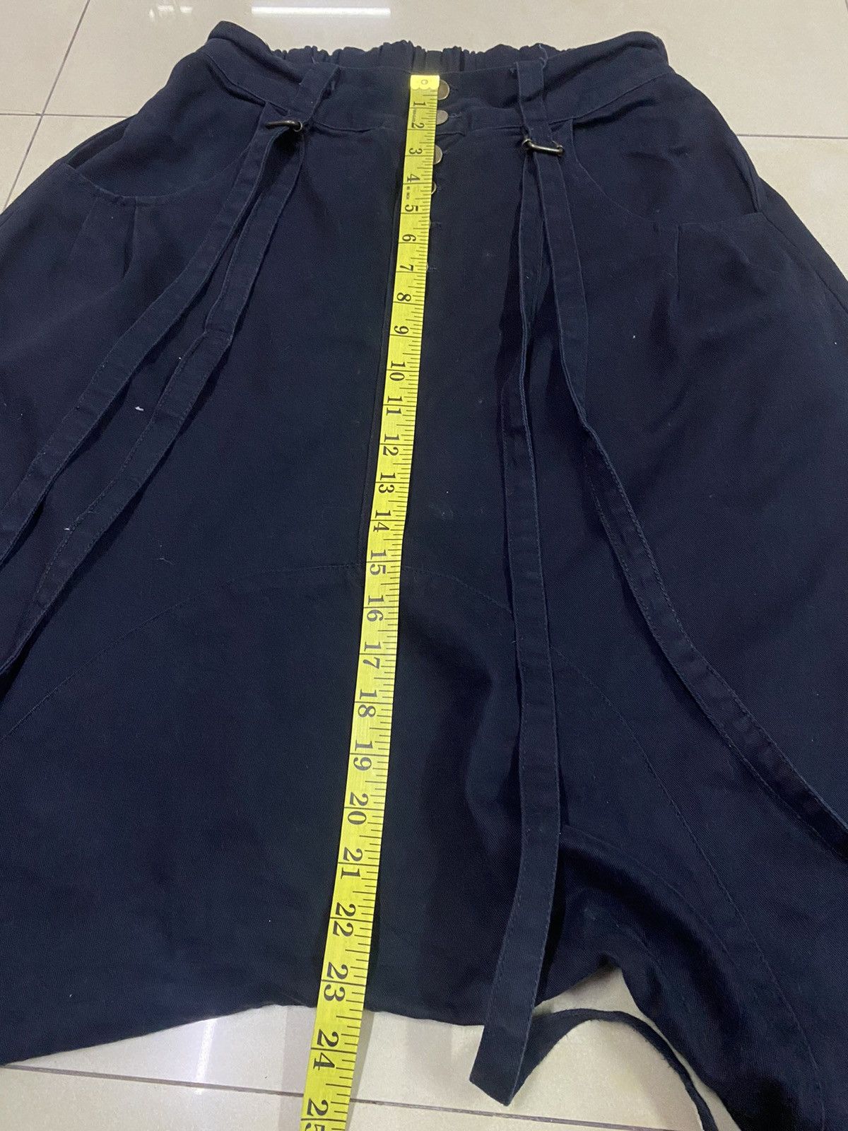 Japanese Brand Yohji Yamamoto Style Balloon Dropped Crotch Pants Size 28-32 Size US 32 / EU 48 - 9 Thumbnail