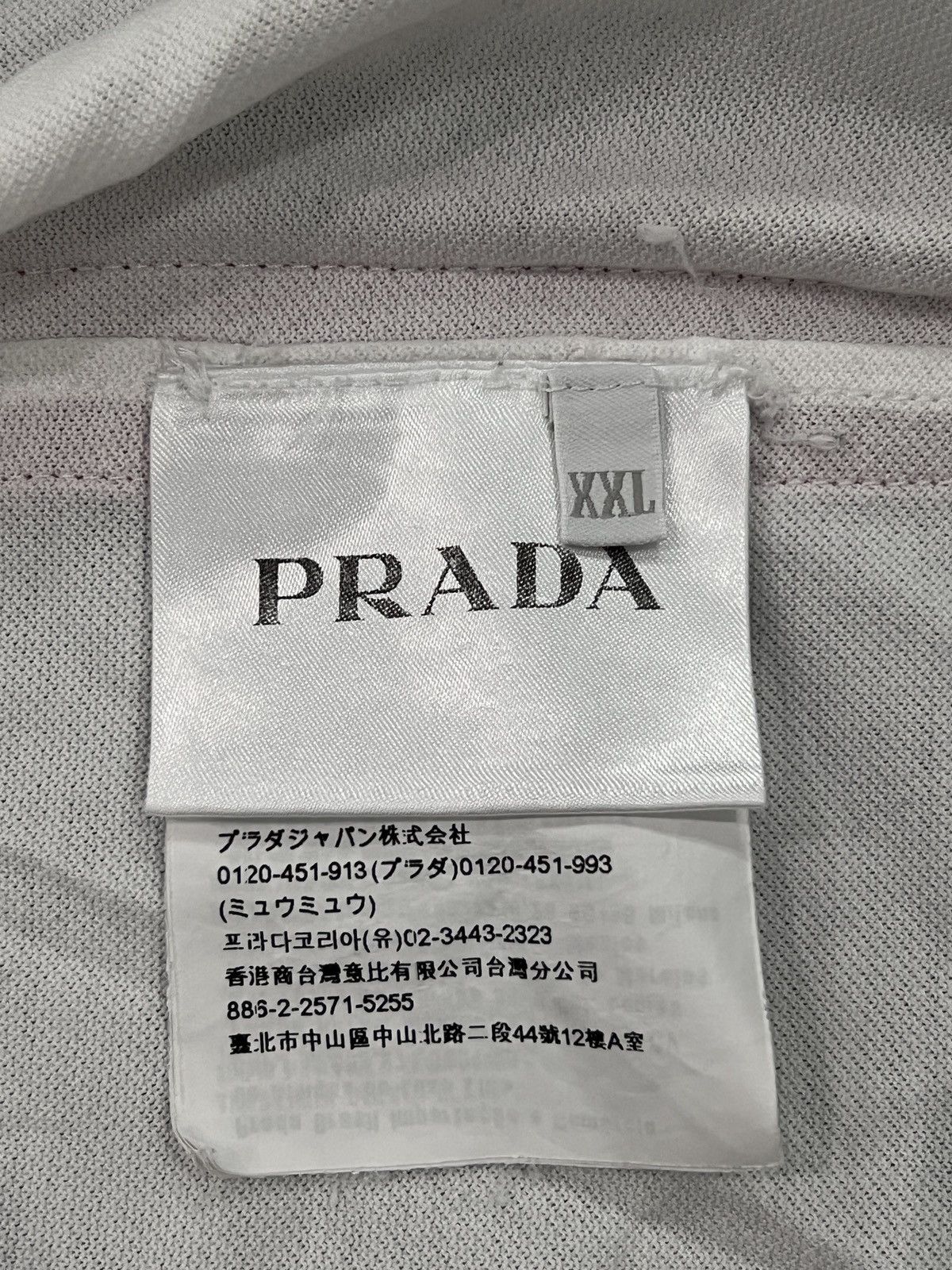 Prada Prada Lighthouse Logo Embroidered Polo Shirt Size US XXL / EU 58 / 5 - 14 Thumbnail