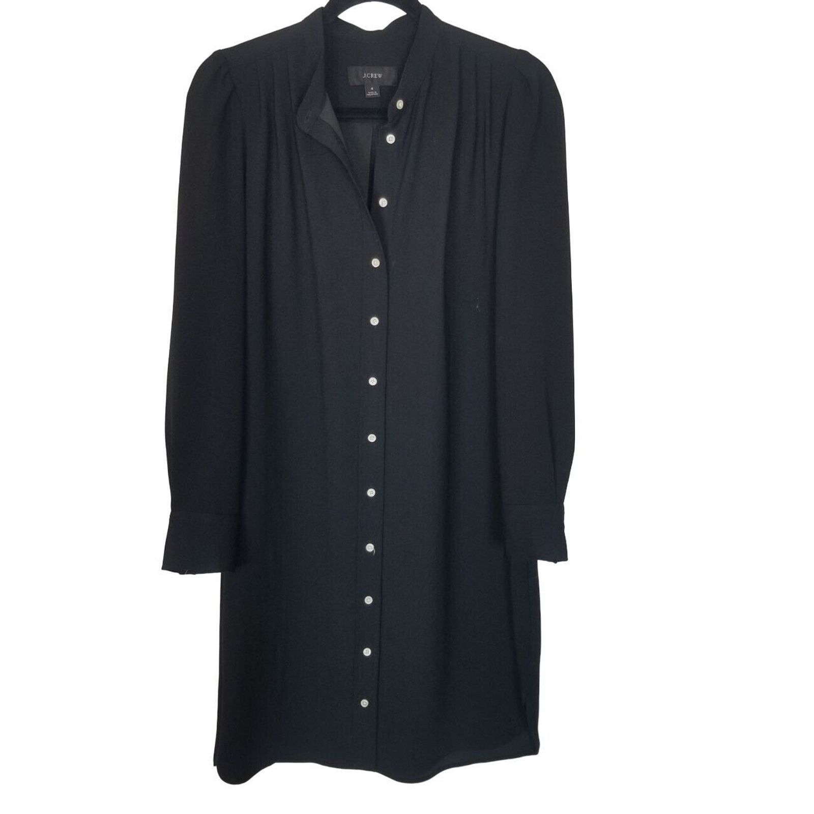 J.Crew J. Crew Womens Button Front Midi Dress 4 Classic Timeless Size S / US 4 / IT 40 - 1 Thumbnail