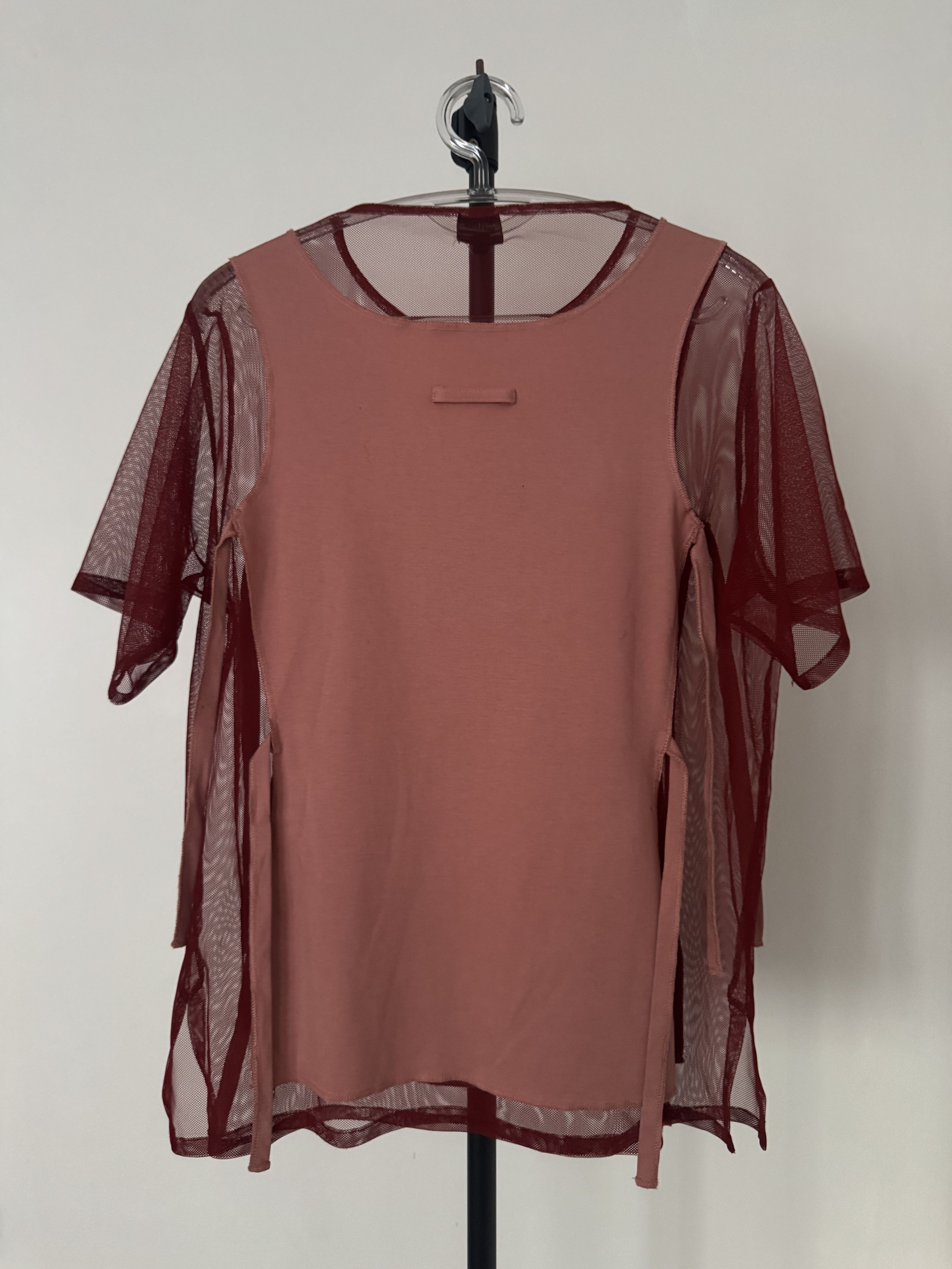 Jean Paul Gaultier JPG Mesh Layer Short Sleeve Size US S / EU 44-46 / 1 - 2 Thumbnail