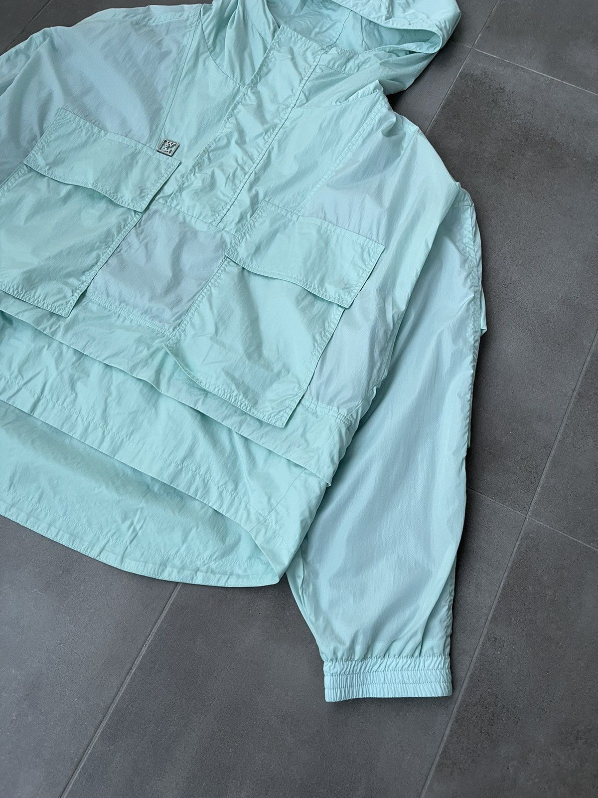 Wooyoungmi !DS! AW23 Wooyoungmi Turqoise Anorack Jumper Jacket Size US L / EU 52-54 / 3 - 9 Thumbnail